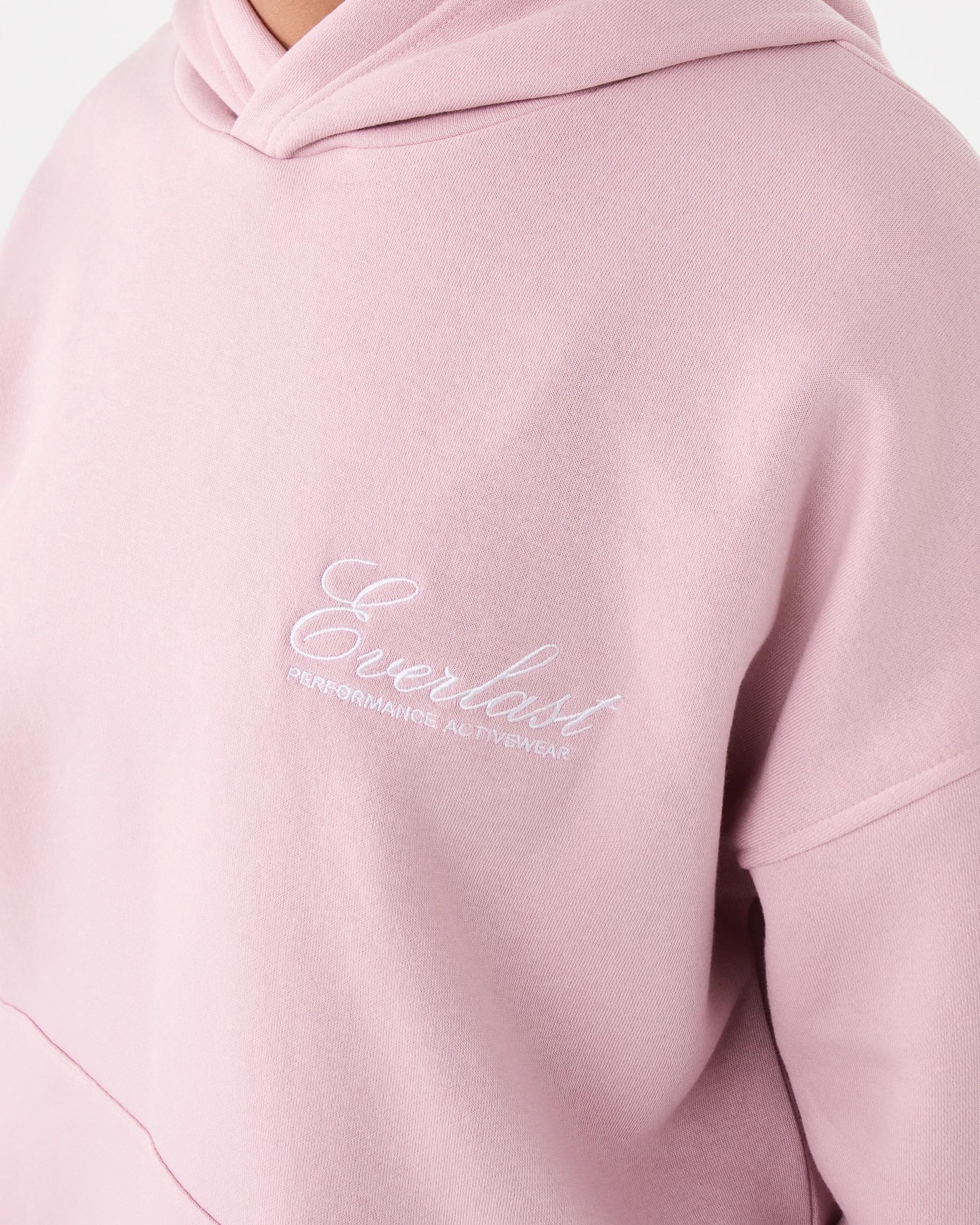 7 Everlast Womens New Core Hoodie Rose Blush, 7 of 10