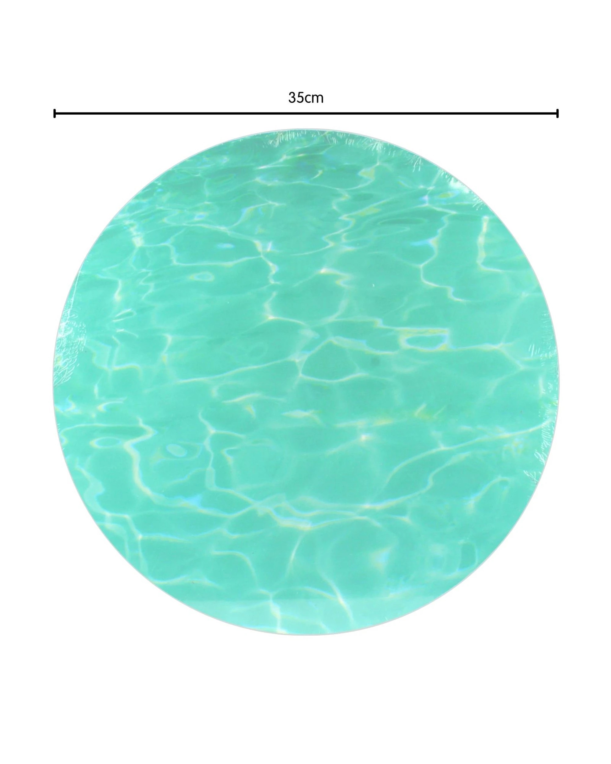 2 Bake Group Water Ripple Print Round Cake Serving Board 35cm - Blue, 2 of 2