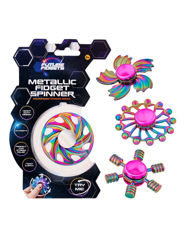 Future Fidgets: Metallic Fidget Spi