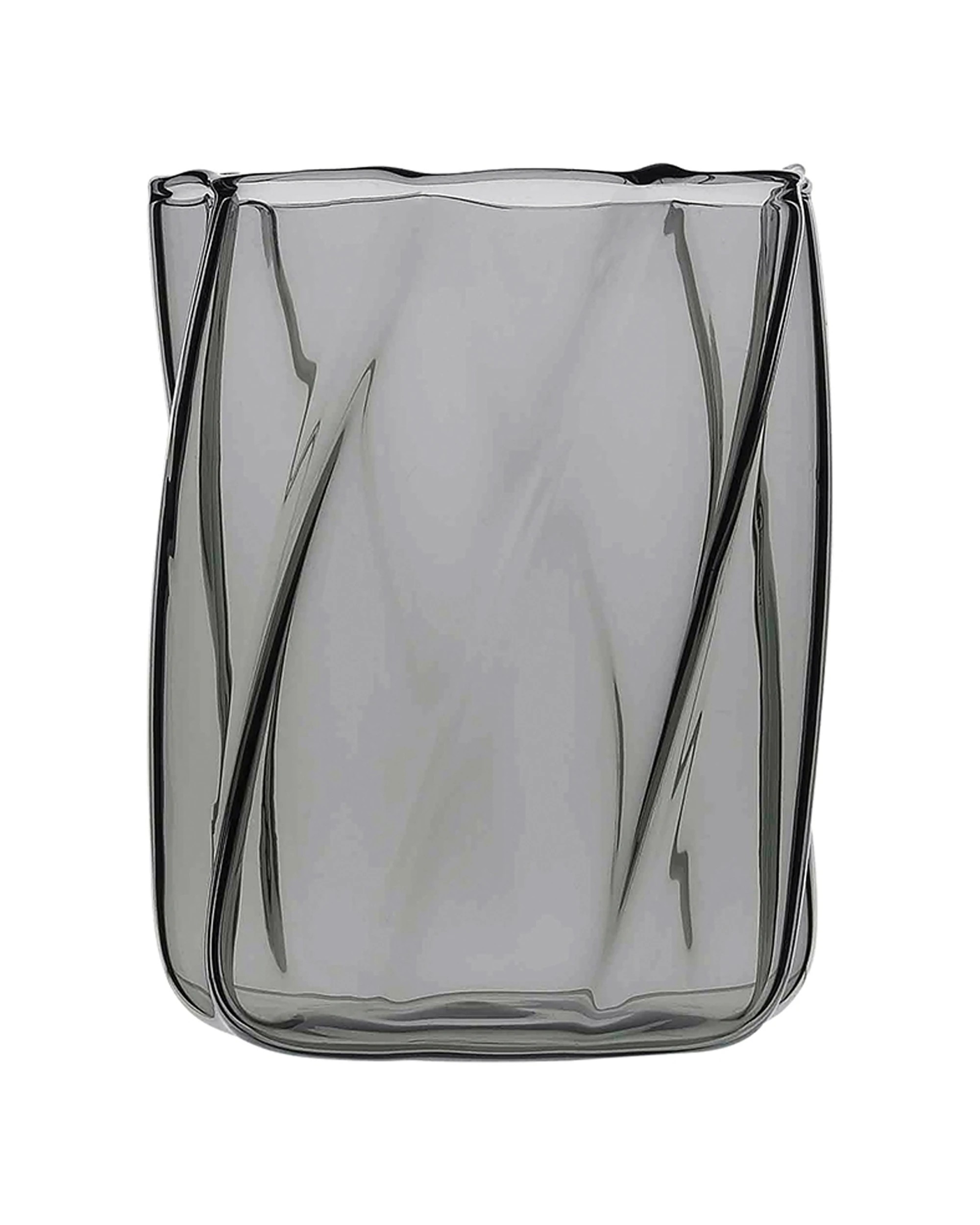 2 Ecology 4pc Glass Aurora Tumblers Drinking Glasses 330ml 10cm Smoke - Grey, 2 of 4