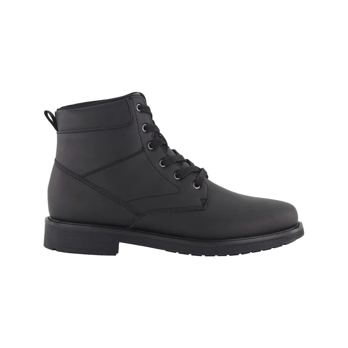 1 Padded Collar Boots Black, 1 of 4