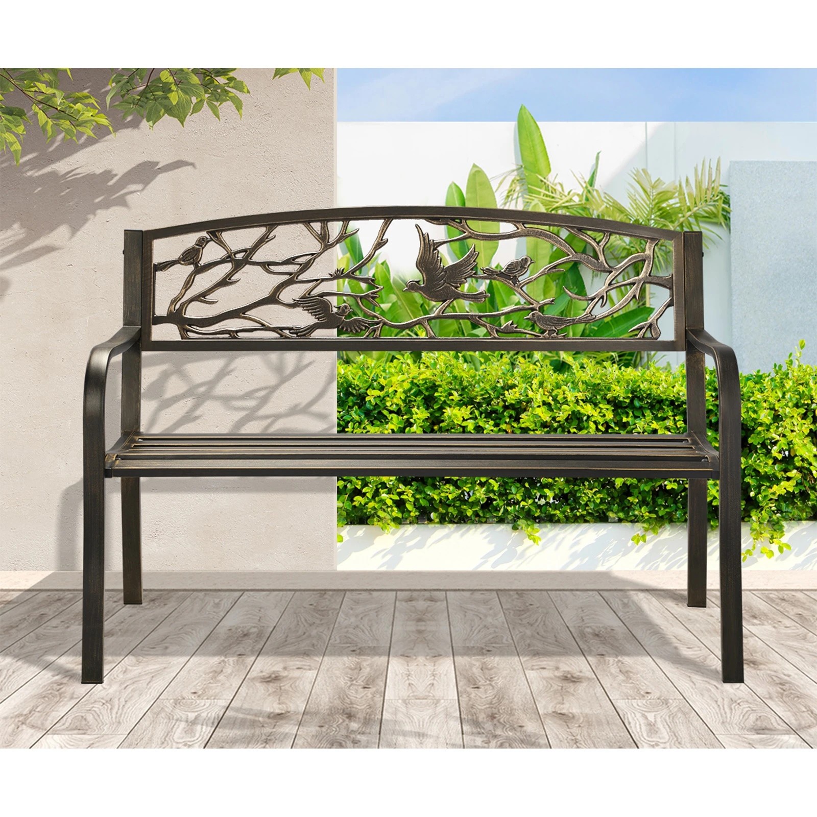9 Livsip Garden Bench Outdoor Chair
 - Bronze, 9 of 10