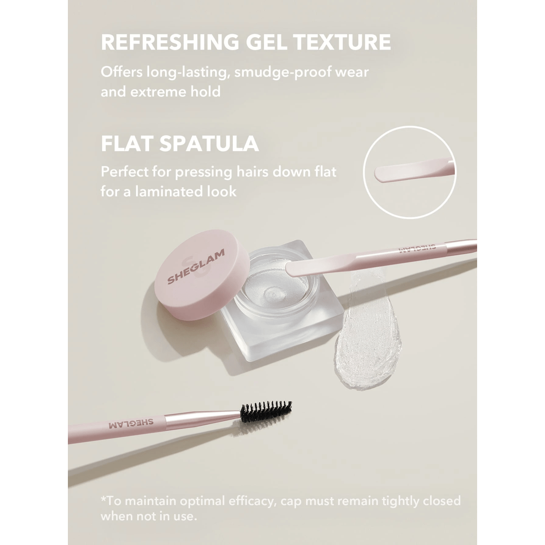 2 SHEGLAM Set Me Up Brow Hold - Crystal Clear, 2 of 5