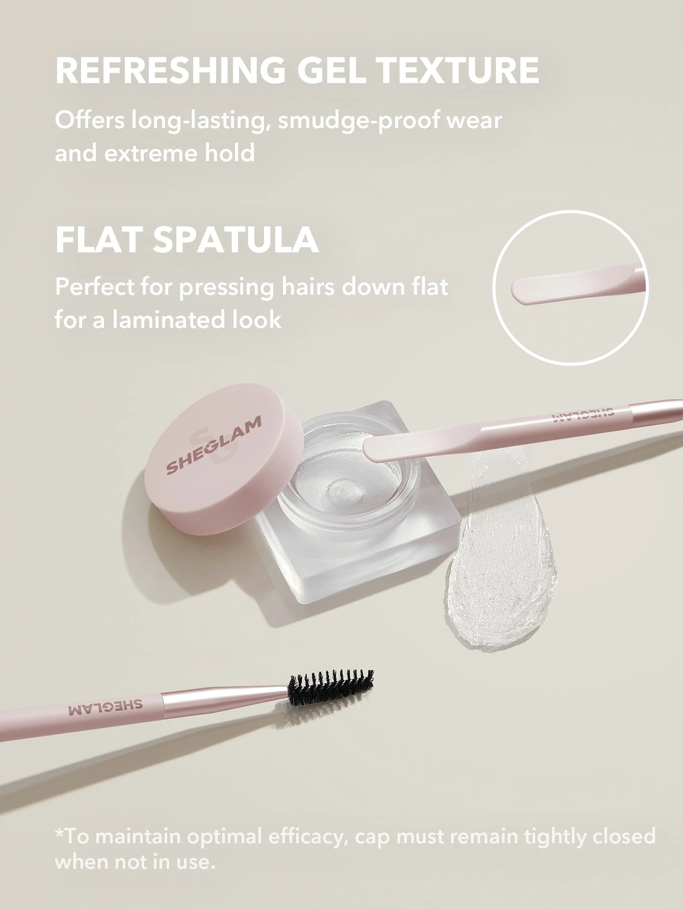 2 SHEGLAM Set Me Up Brow Hold - Crystal Clear, 2 of 5
