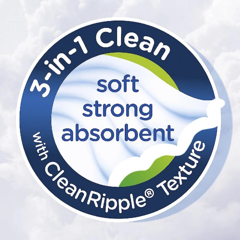 6 Kleenex Complete Clean Toilet Tissue 4 Pack, 6 of 6