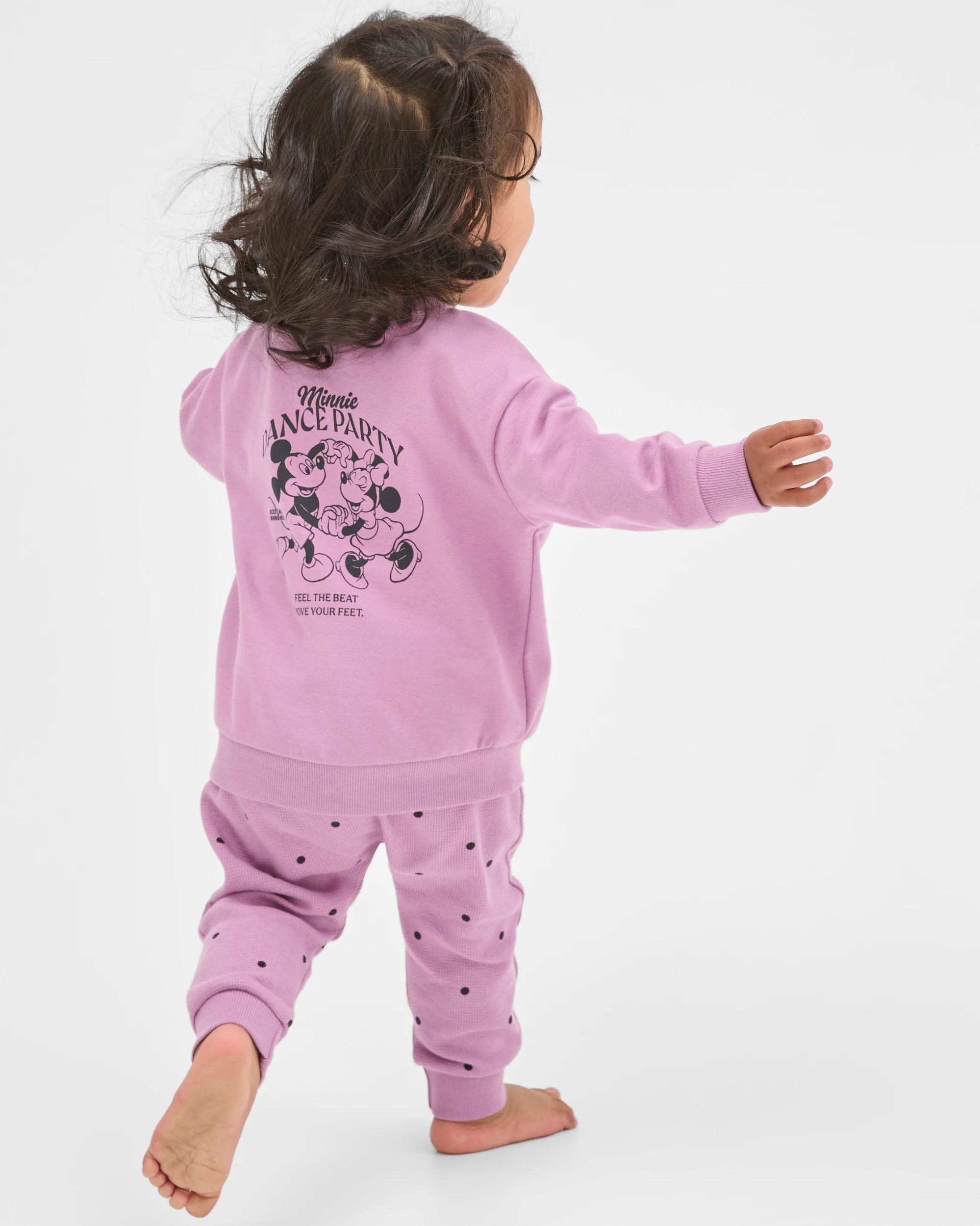 4 Disney Organic Cotton Baby Fleece Set MINNIE VALERIAN, 4 of 7