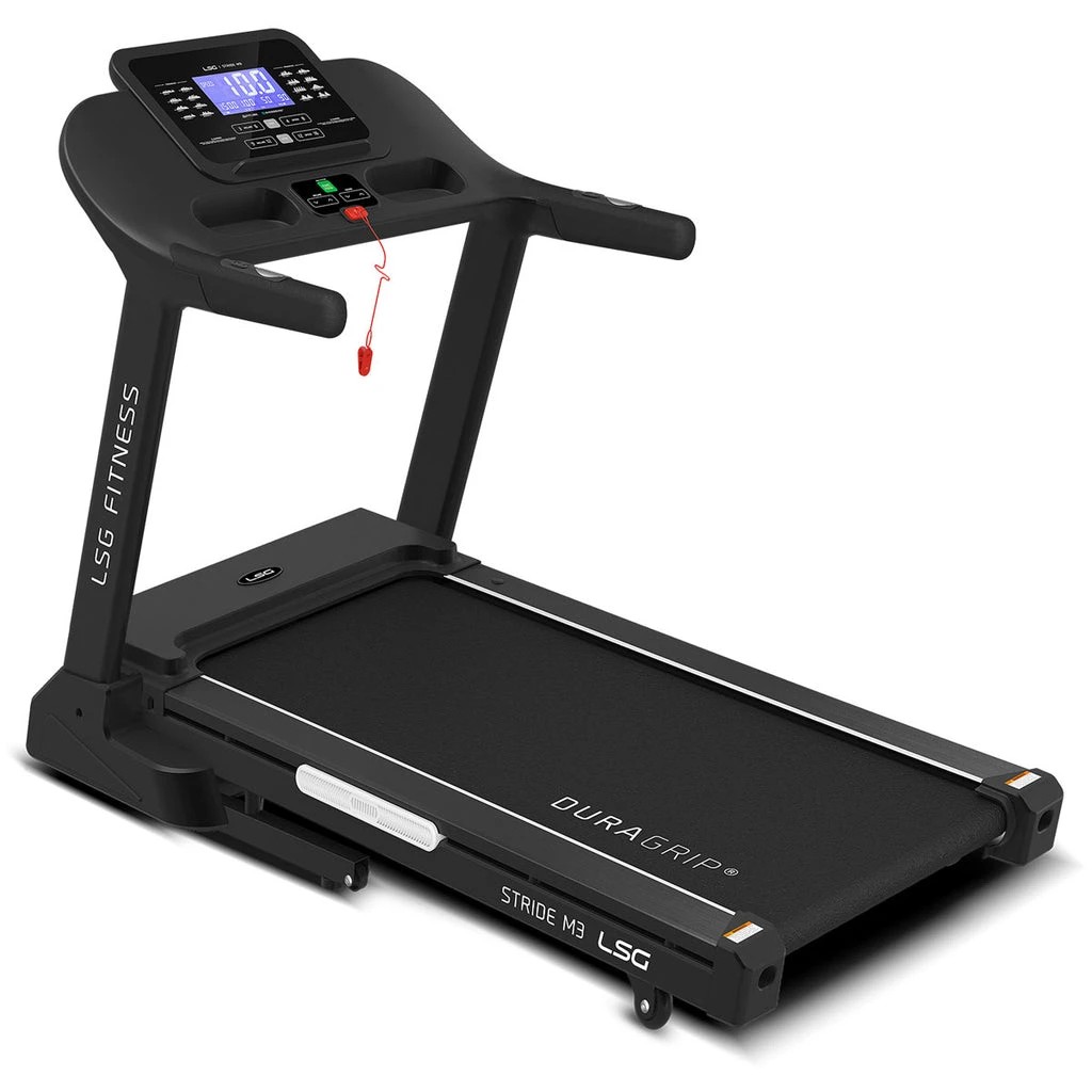 1 LSG Stride M3 Treadmill - Black, 1 of 10