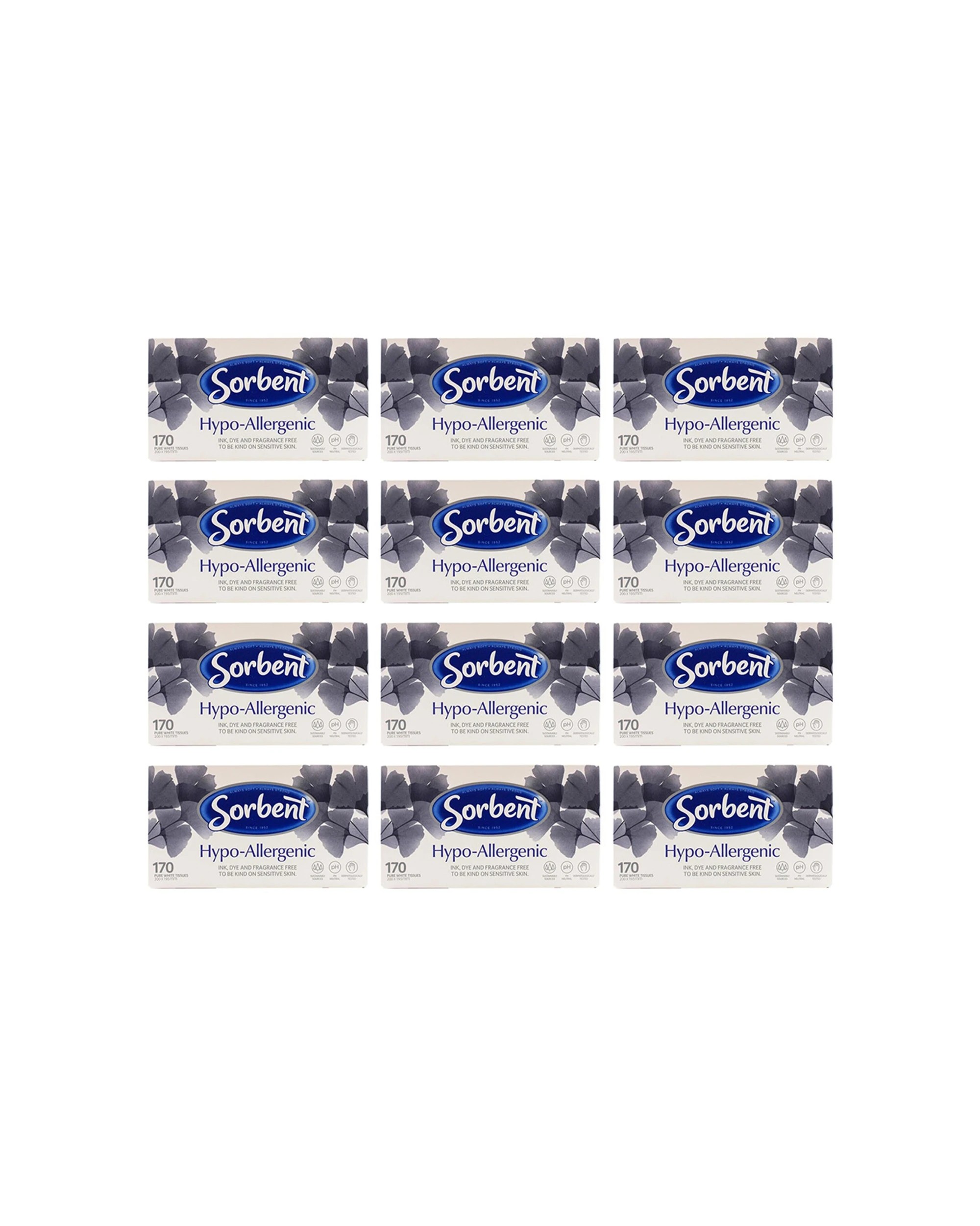 1 Sorbent 2040pc Facial Tissues Hypo-Allergenic Soft Strong - Multi, 1 of 5