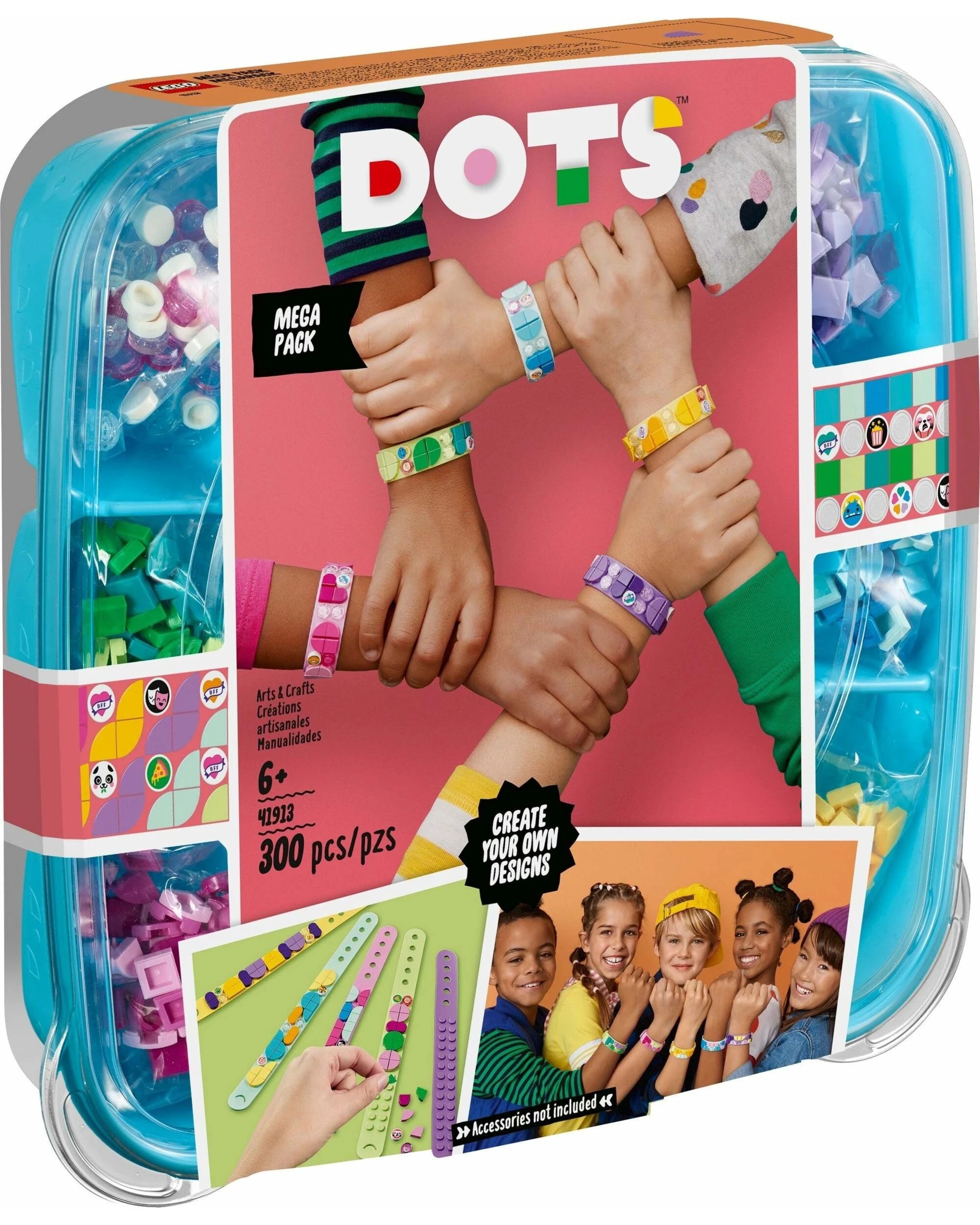 1 LEGO 41913 DOTS Bracelet Mega Pack - DIY Friendship Bracelets, 1 of 5