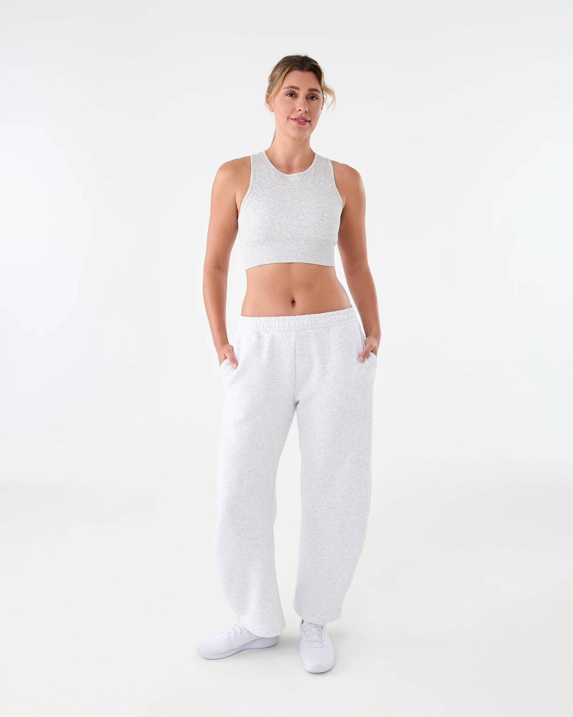 8 Active Womens Seamfree Everyday Crop Top Heather, 8 of 8