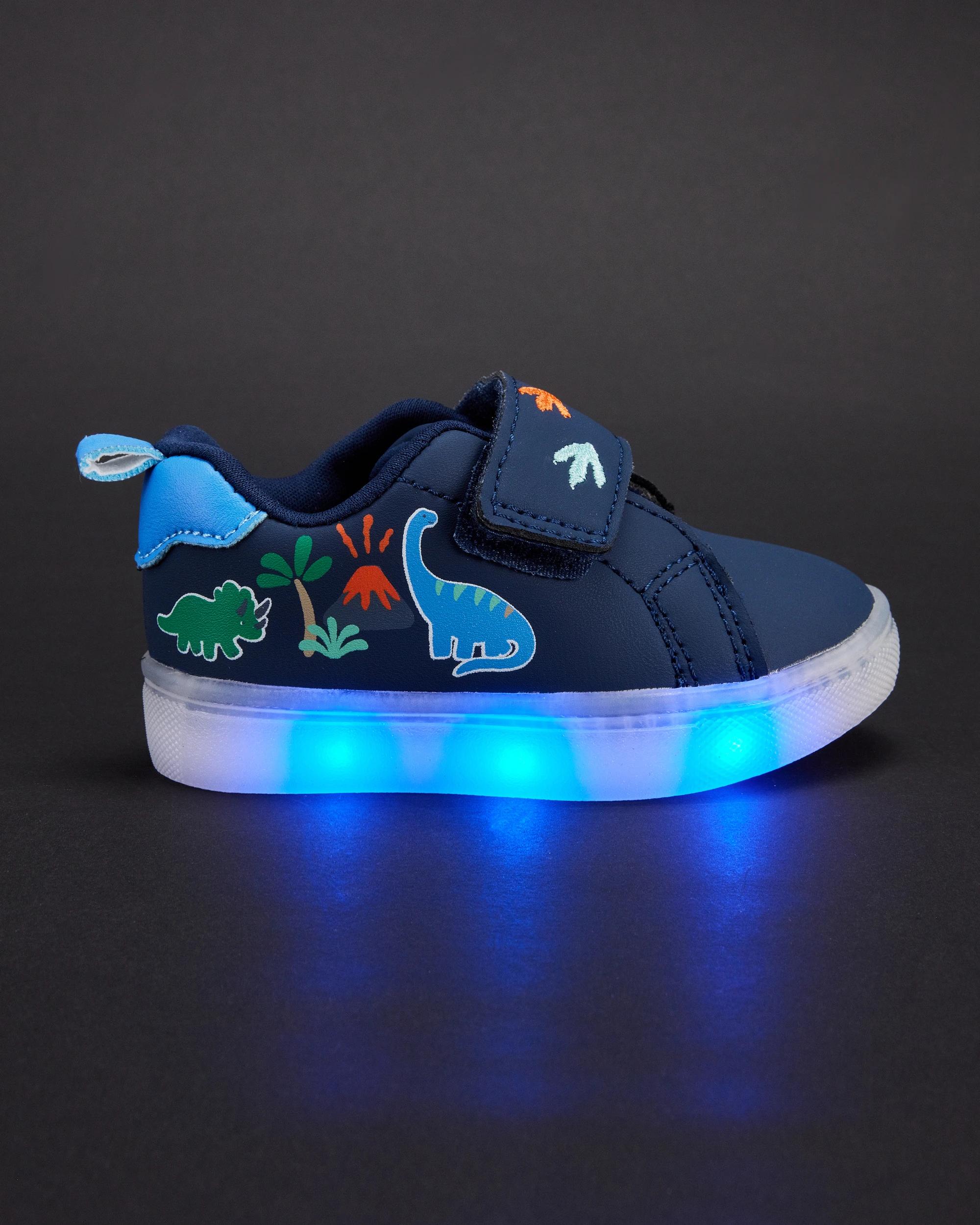 2 Baby Light Up Shoes Dino, 2 of 5