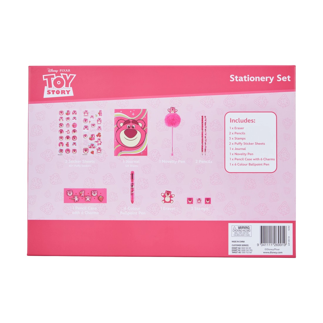 8 Disney Pixar Toy Story Stationery Set, 8 of 8