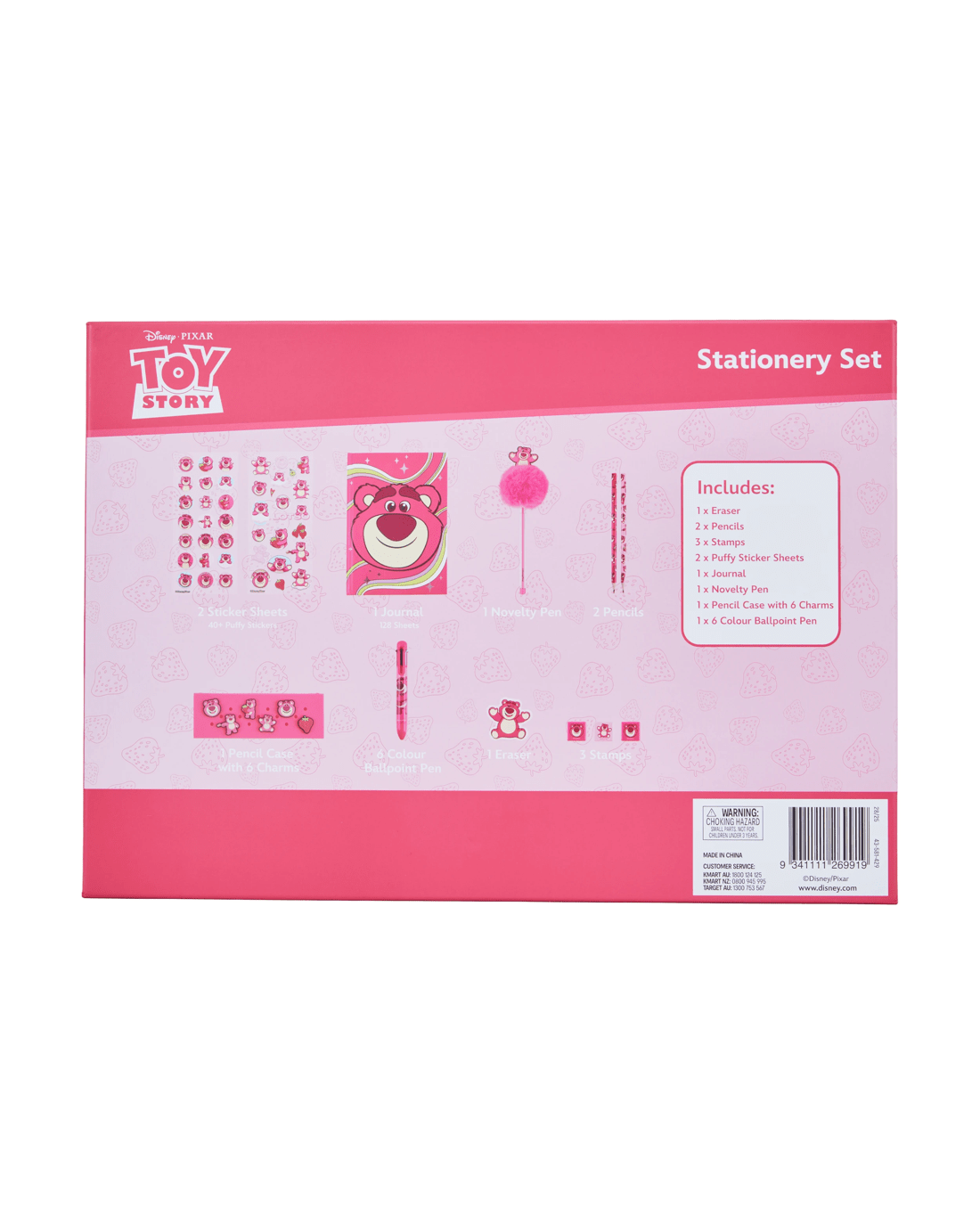 8 Disney Pixar Toy Story Stationery Set, 8 of 8