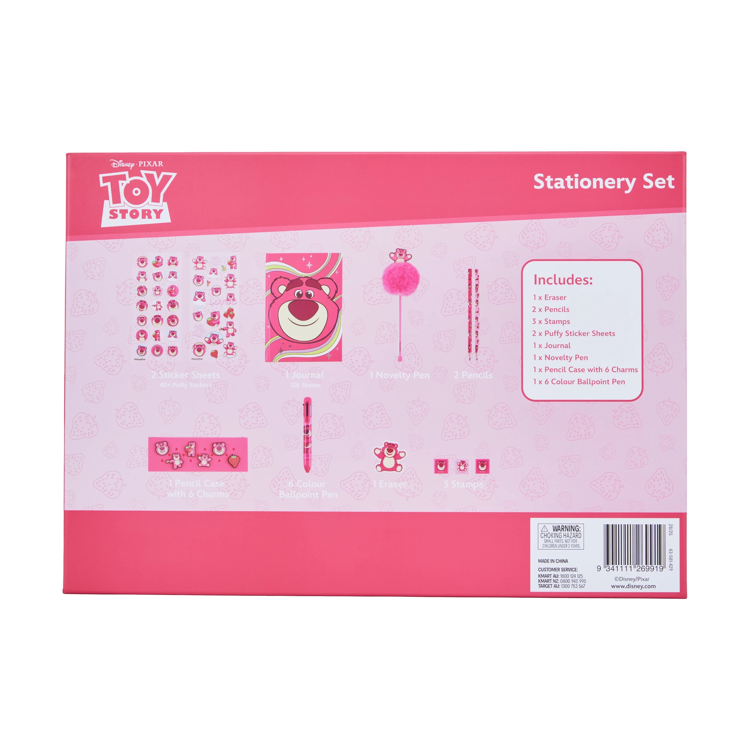 8 Disney Pixar Toy Story Stationery Set, 8 of 8