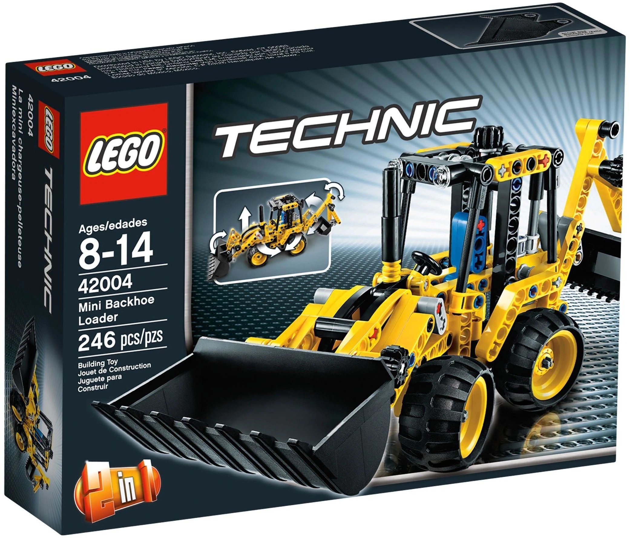 1 LEGO 42004 Technic Mini Backhoe Loader, 1 of 4