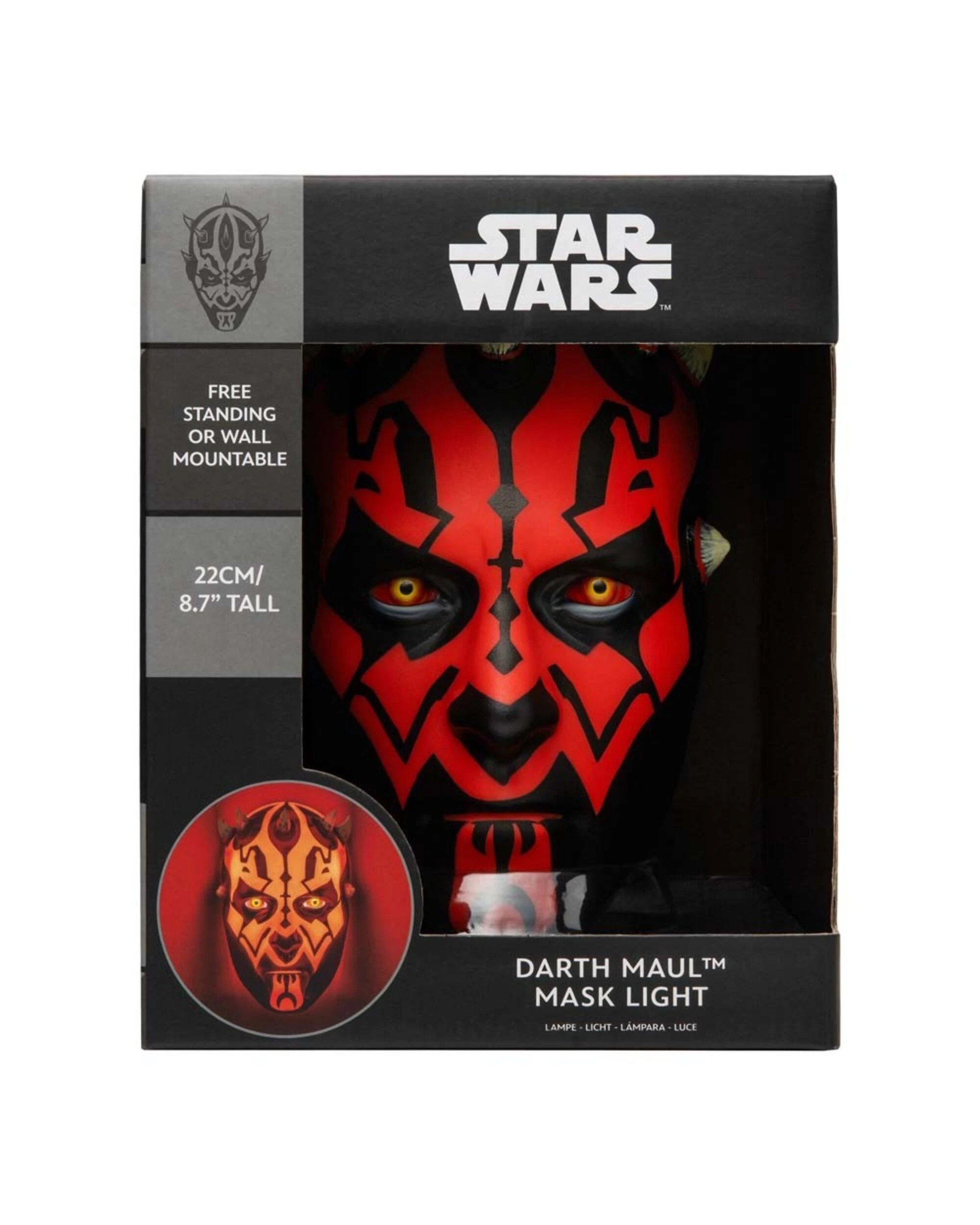 3 Star Wars - Darth Maul Mask Light, 3 of 5