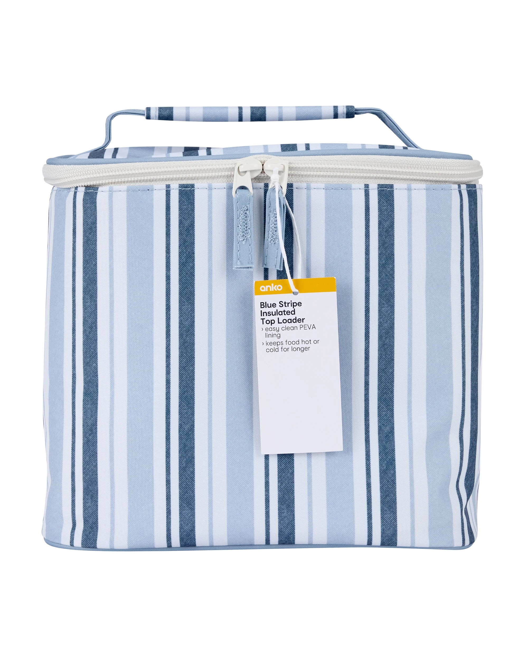 3 Blue Stripe Insulated Top Loader, 3 of 3