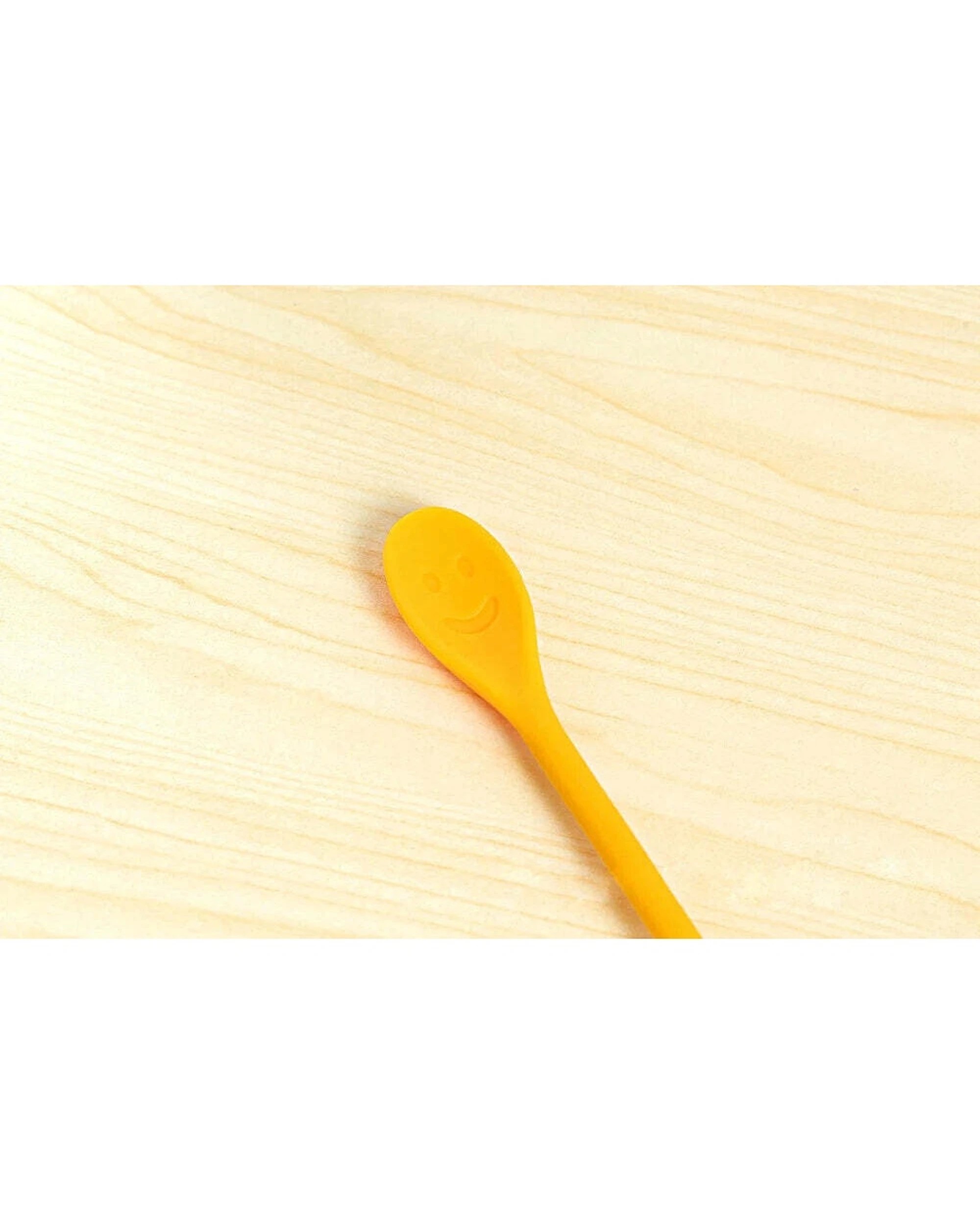 4 Cuisena Silicone Mini Honey Spoon Cooking Kitchen Utensil 25cm - Yellow, 4 of 4