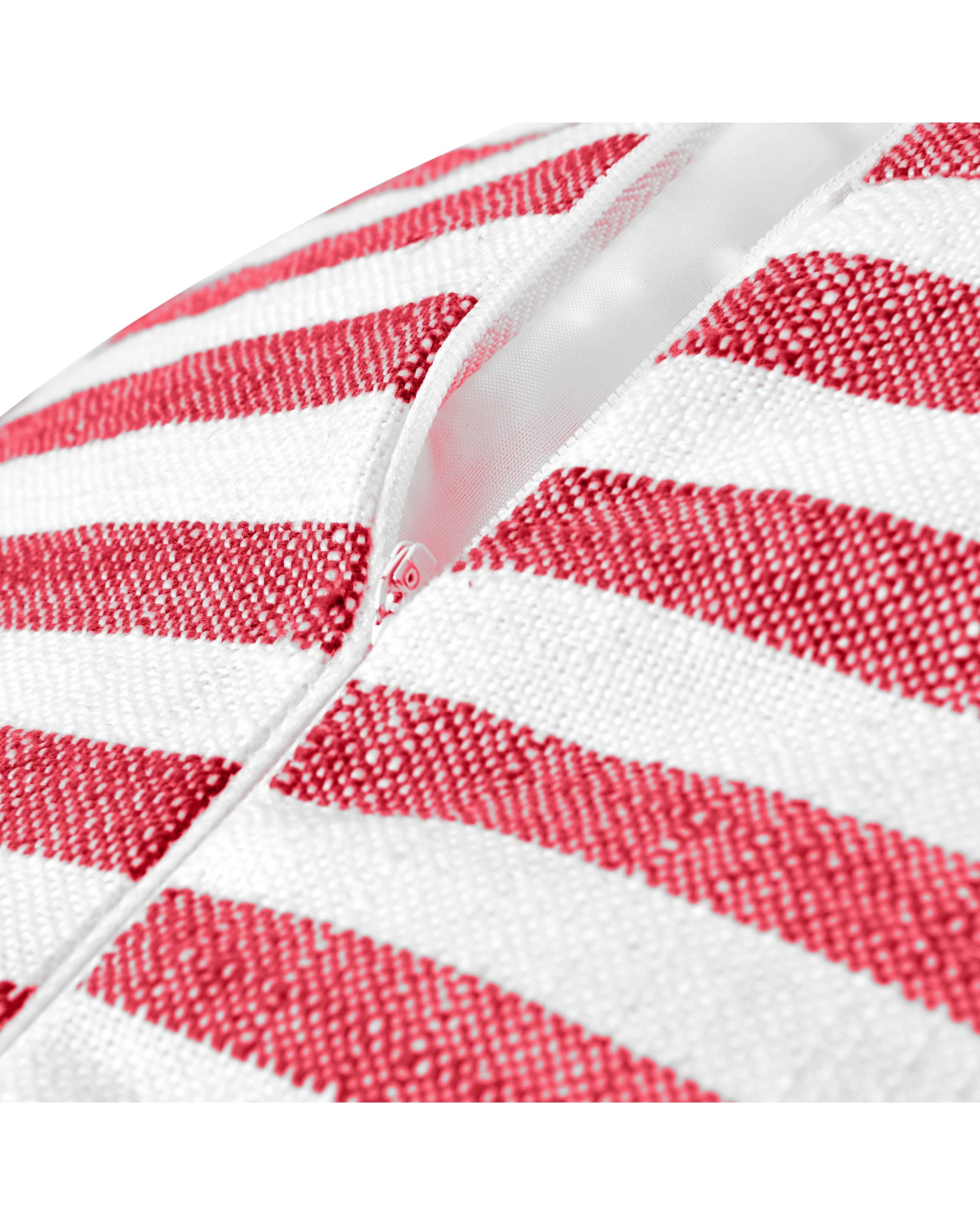 5 Cadence & Co. Oscar Faux Linen One Seater Bean Bag Lounge Cover - Red, 5 of 7