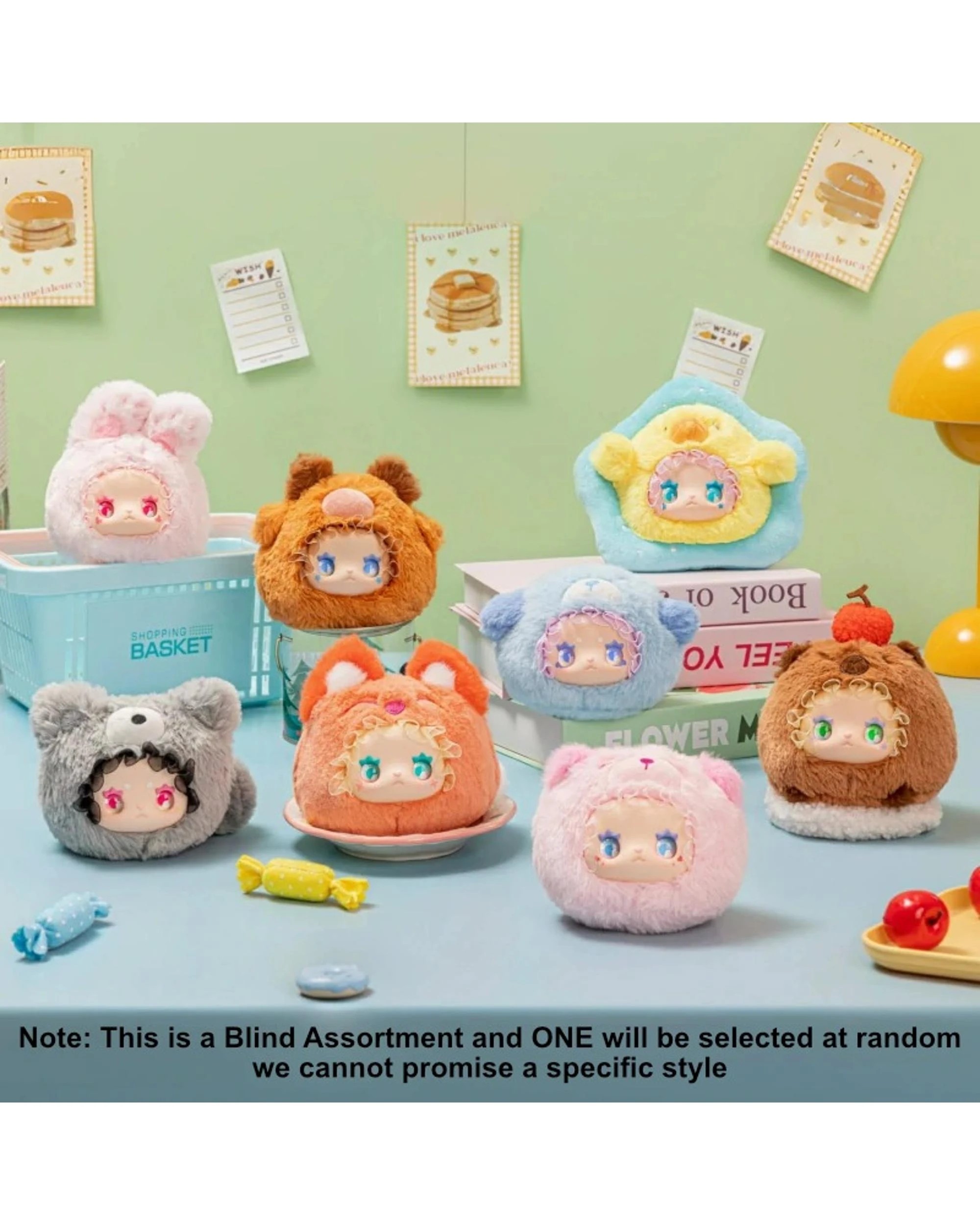3 Lucky Emma Lovely Emma Rua Rua Zoo Vinyl Face Plush Keychain Blind Box, 3 of 9