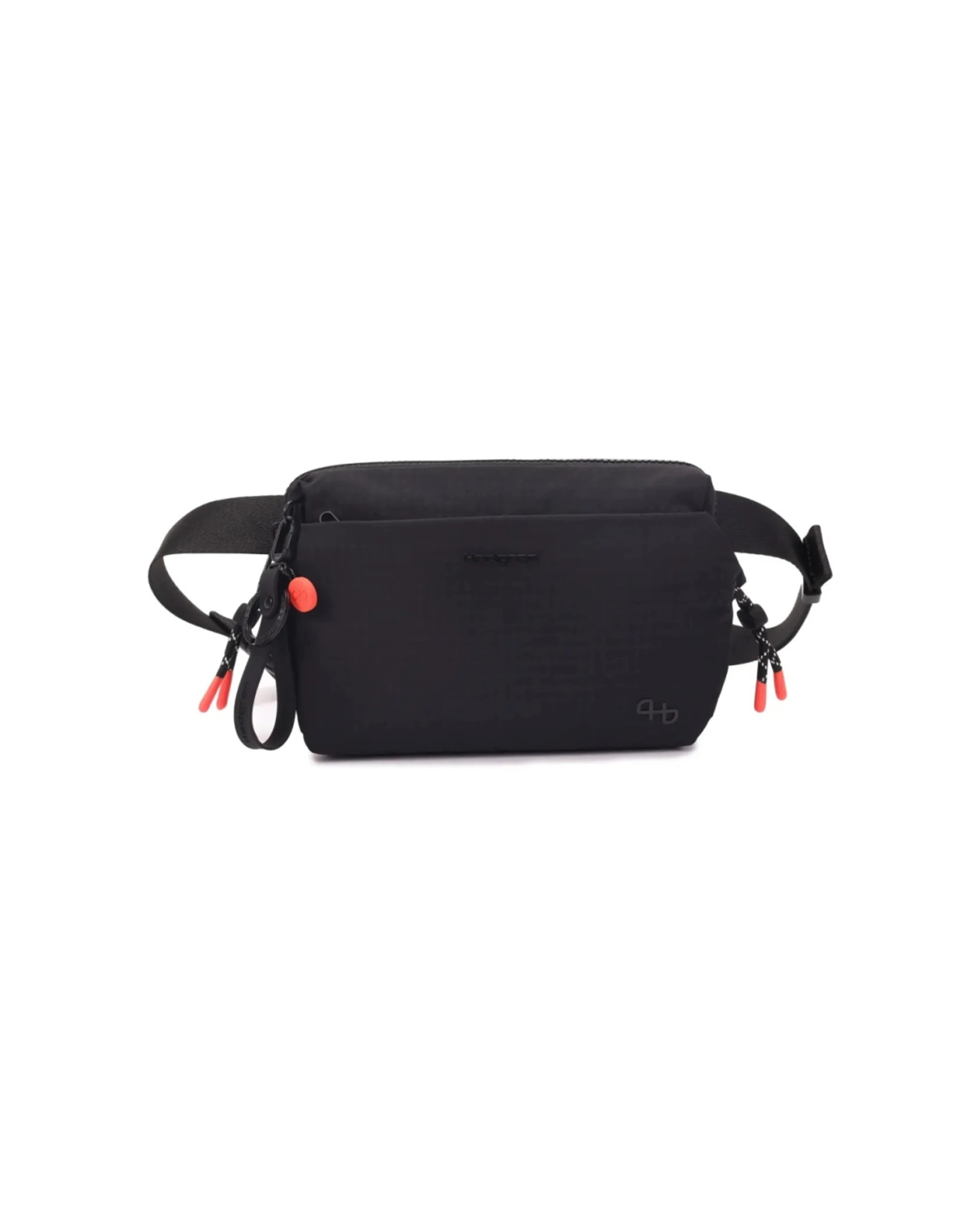 1 Hedgren JUN Travel Waistbag Bum Bag 2L Water Repellent Accessory - Black, 1 of 5