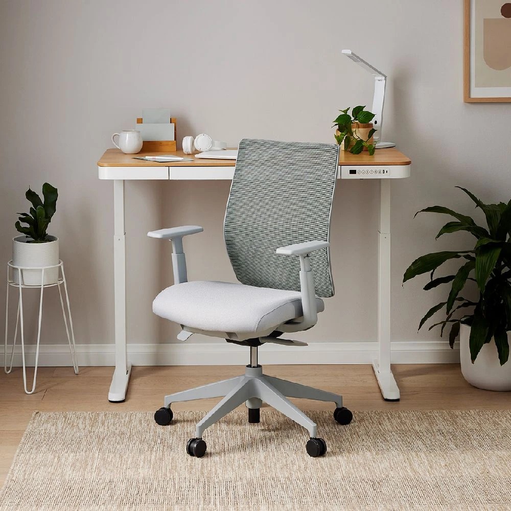 8 Haworth Aloha Active Ergonomic Chair Grey Ergonomic Chairs and Desk Chairs, 8 of 9