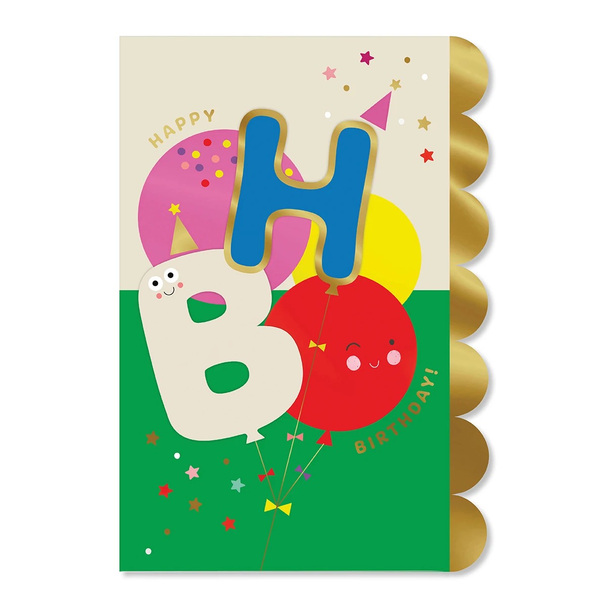 3 Hallmark Birthday Card - Balloon Bouquet, 3 of 3