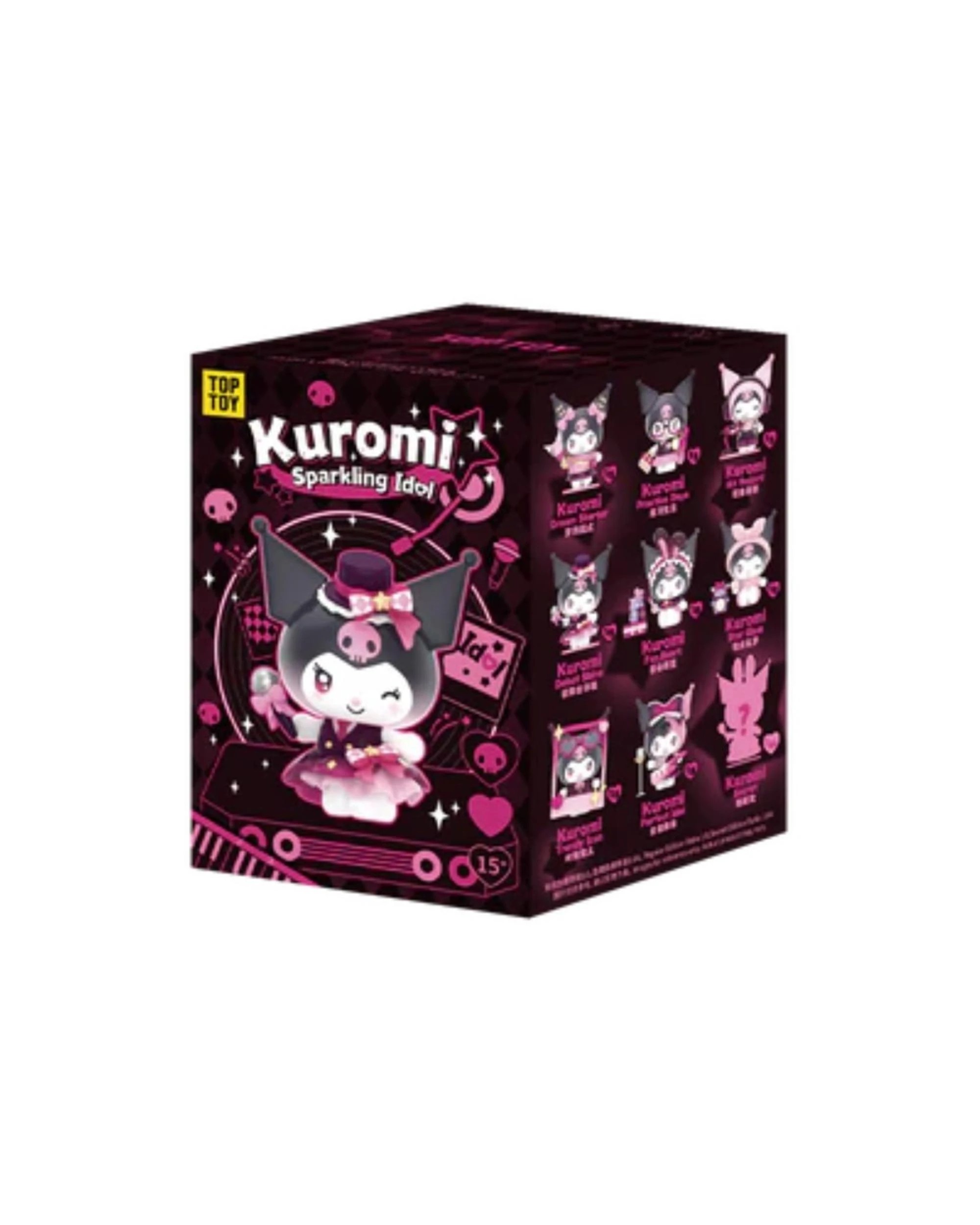 1 Top Toy Sanrio Kuromi Sparking Idol Series Blind Box, 1 of 10
