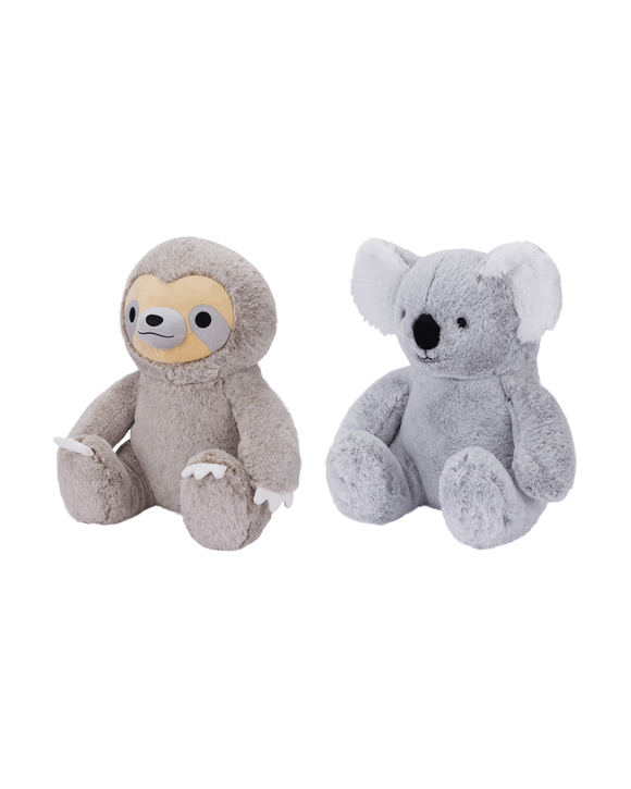 Large Soft Faux Fur Plush Toy - Assorted