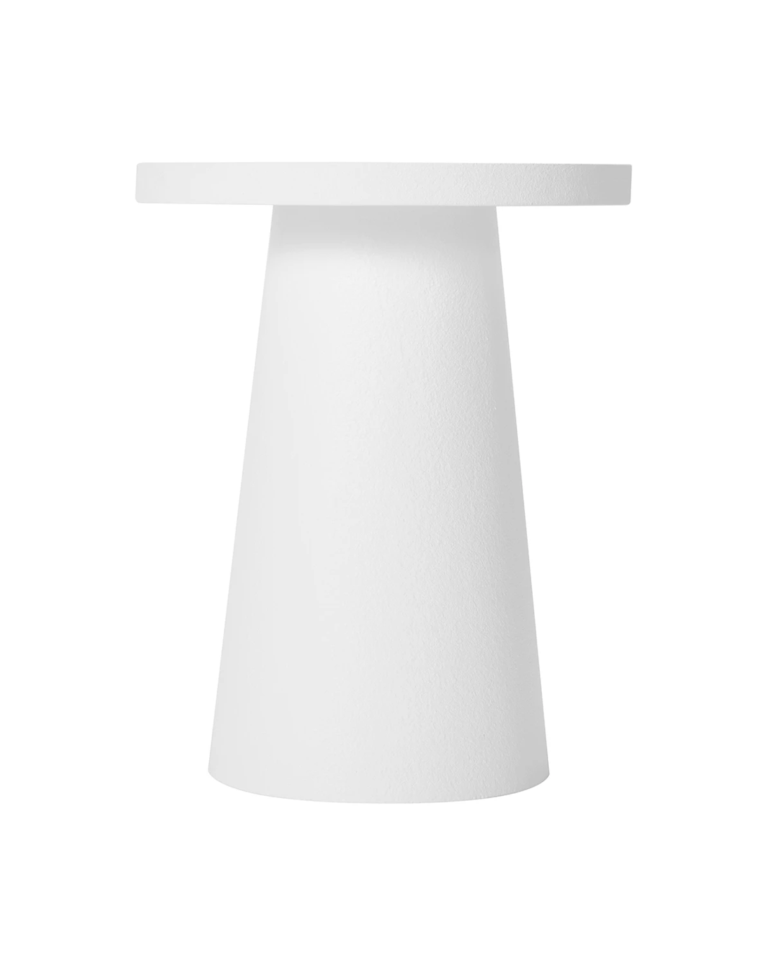 4 White Textured Side Table, 4 of 8