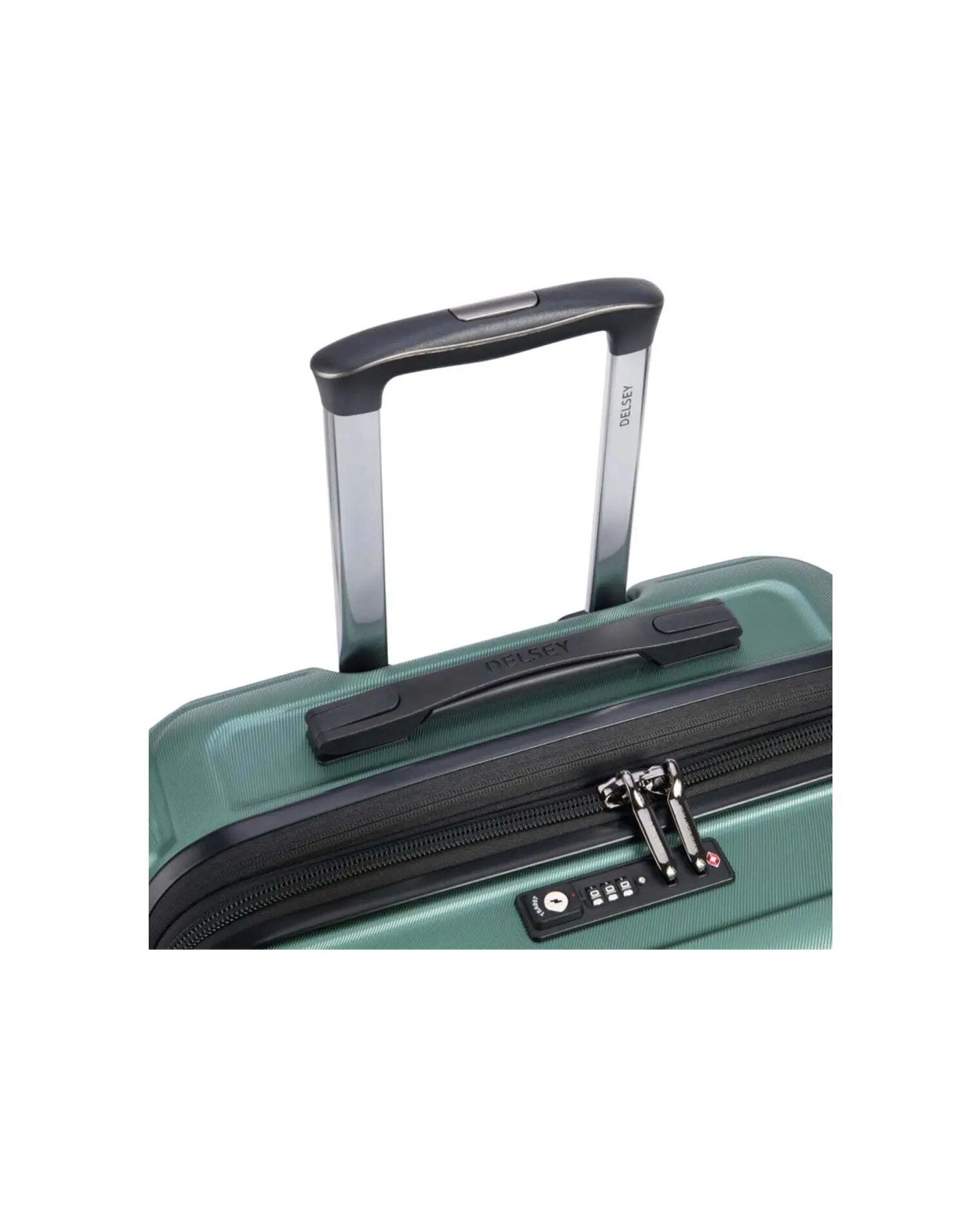 2 Delsey Shadow 5.0 - 66 cm Expandable 4-Wheel Suitcase TSA Lock Polycarbonate - Green, 2 of 6