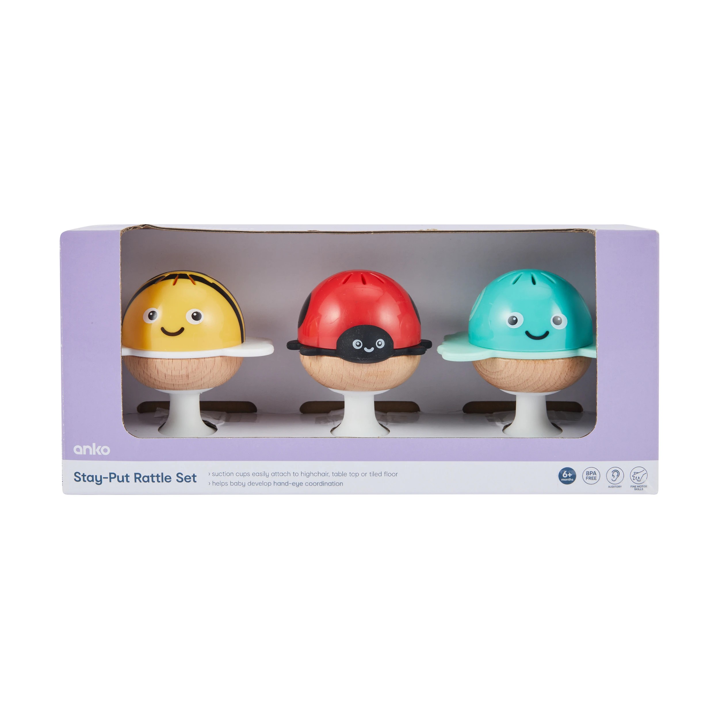 9 Stay-Put Rattle Set, 9 of 10