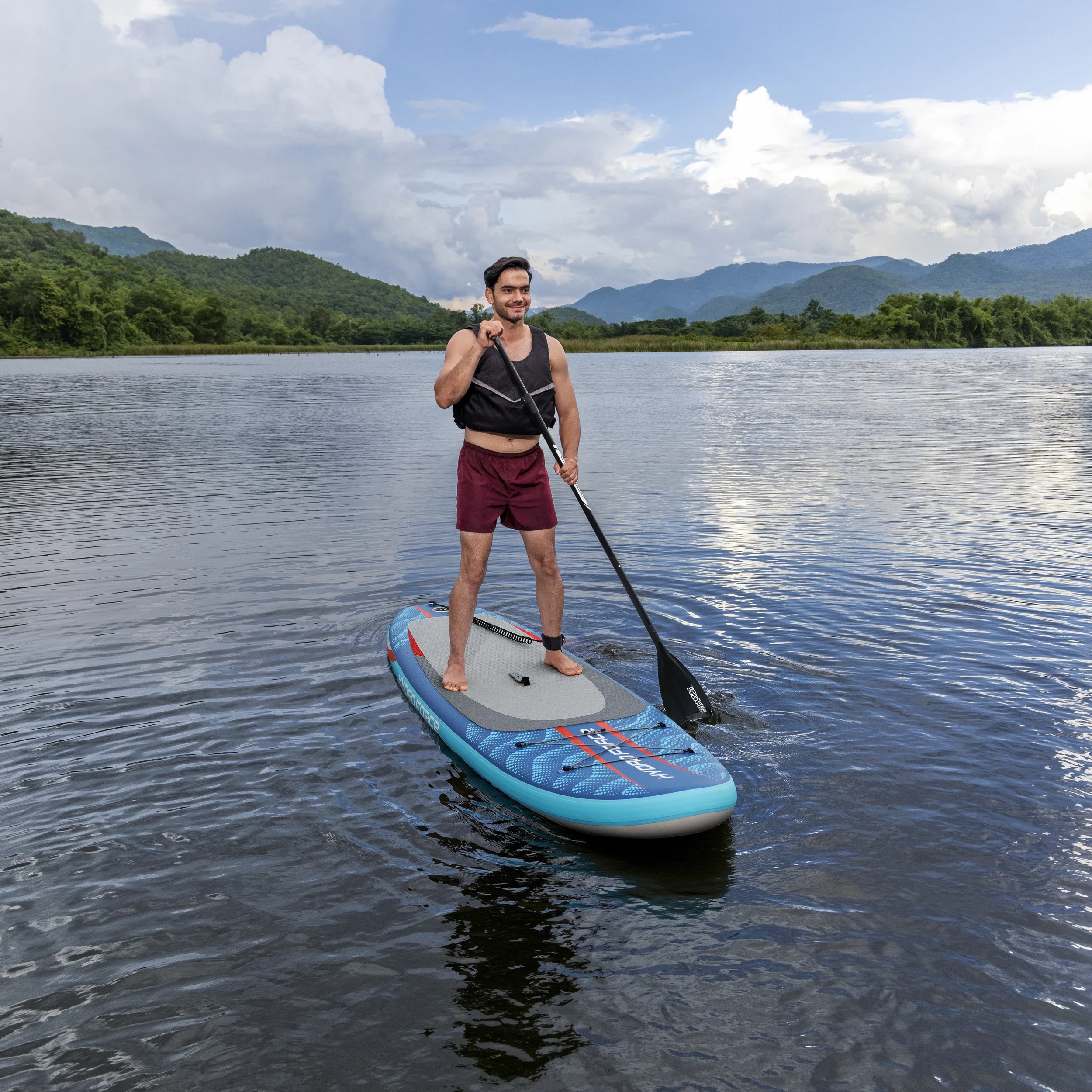 4 Bestway Hydro Force Oceana 10ft. Stand-Up Paddleboard Set, 4 of 8