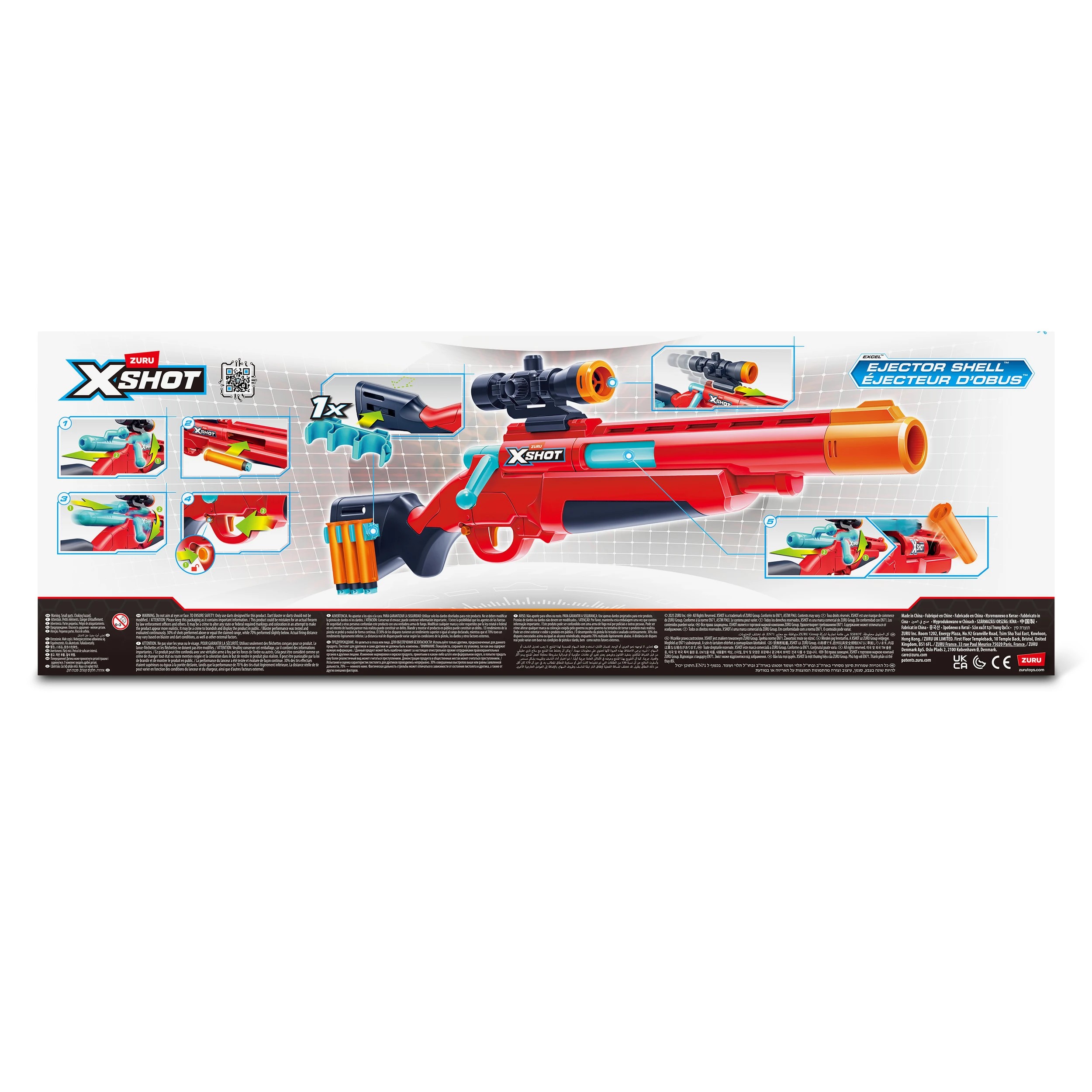 7 Zuru X-Shot Excel Ejector Shell Blaster, 7 of 7