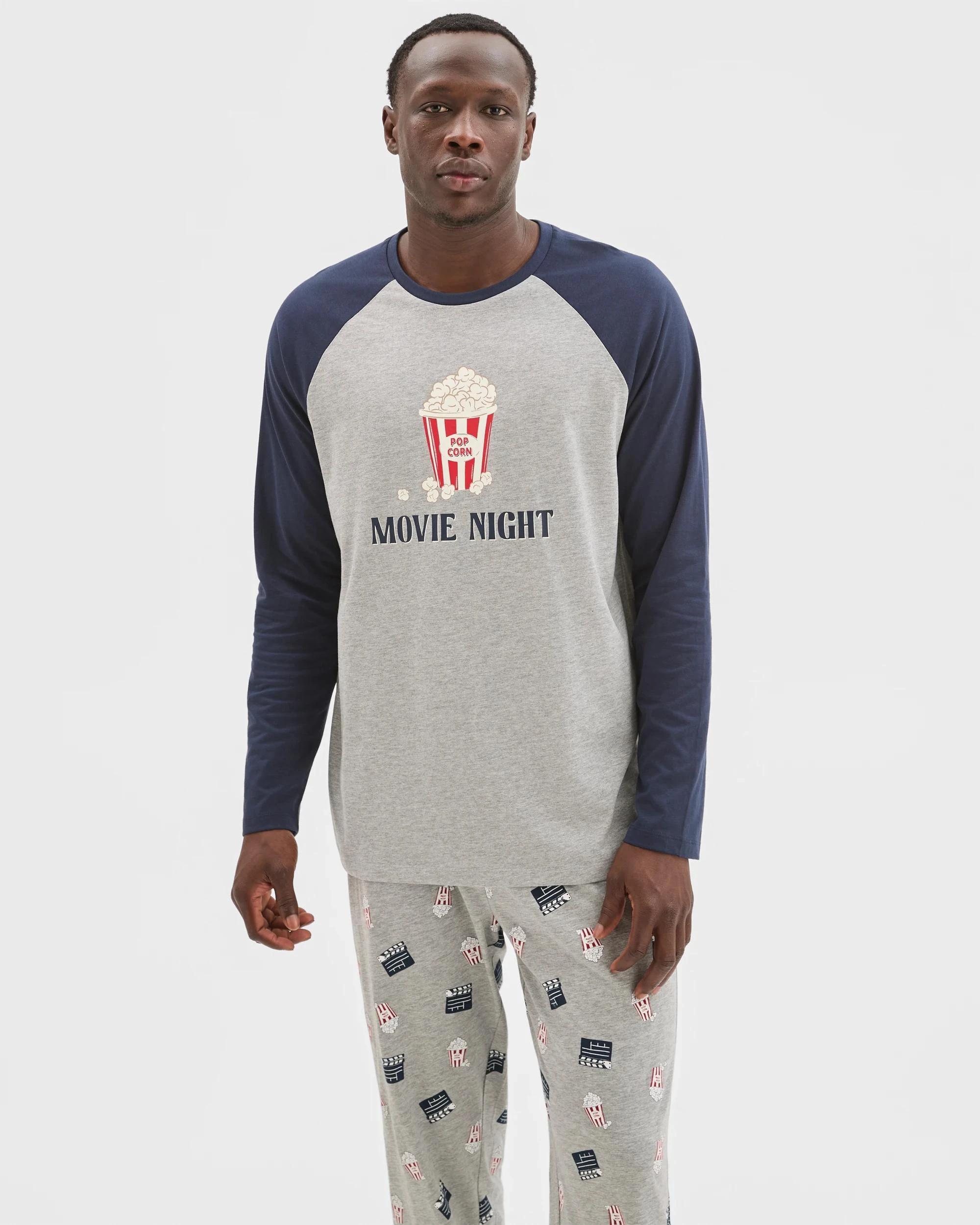 2 Maxx Australian Cotton Blend Sleep T-Shirt GREY MARLE, 2 of 6