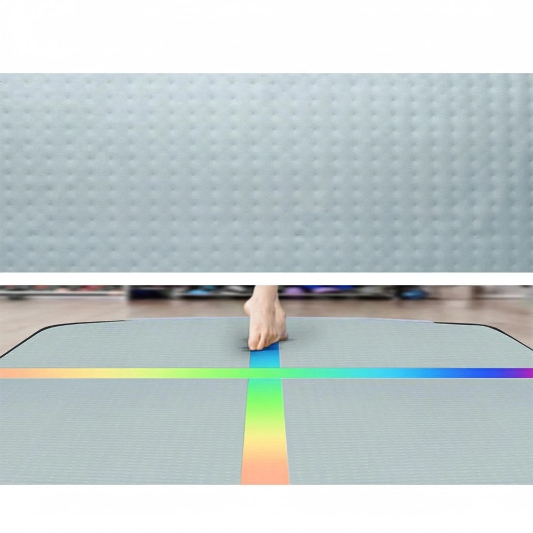 4 Everfit 4X1M Air Track Inflatable Mat Airtrack Tumbling Floor Gymnastics Pump MC - Multi, 4 of 6