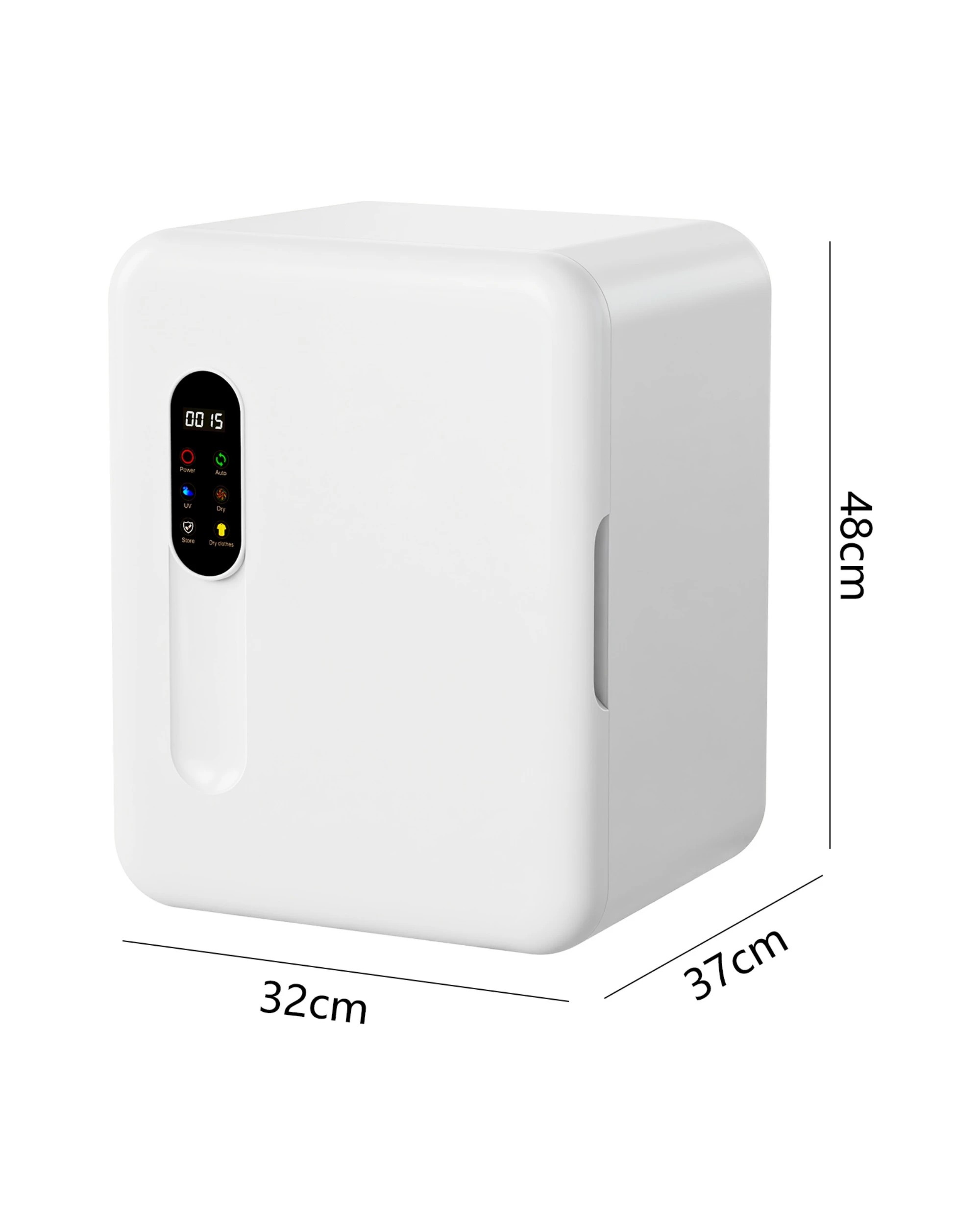 4 Advwin 28L Large Baby Sterilization Cabinet for Disinfect Dry Everyday Items with 48H Smart Storage - White, 4 of 6