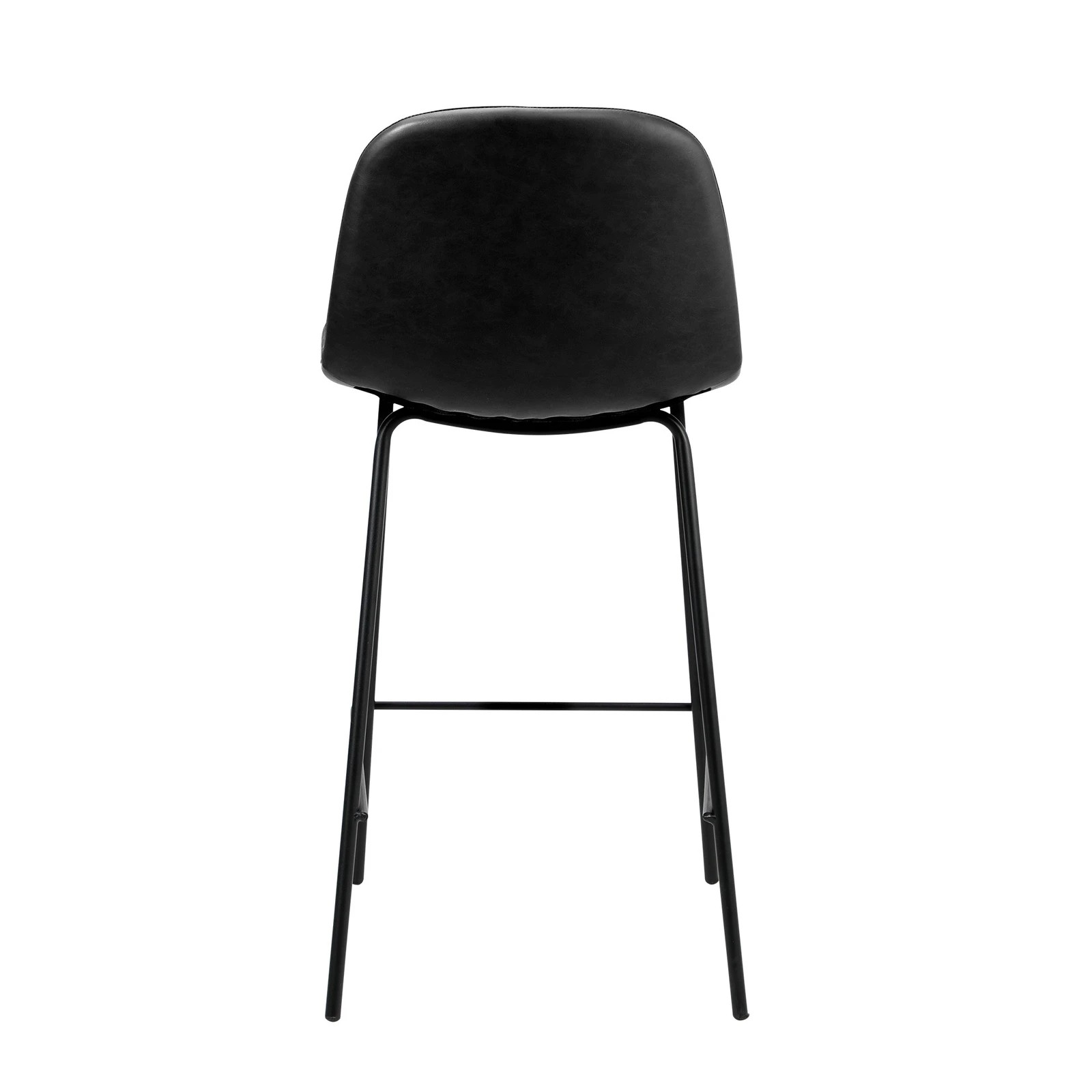 9 Oikiture 2x Bar Stools Barstool - Black, 9 of 9