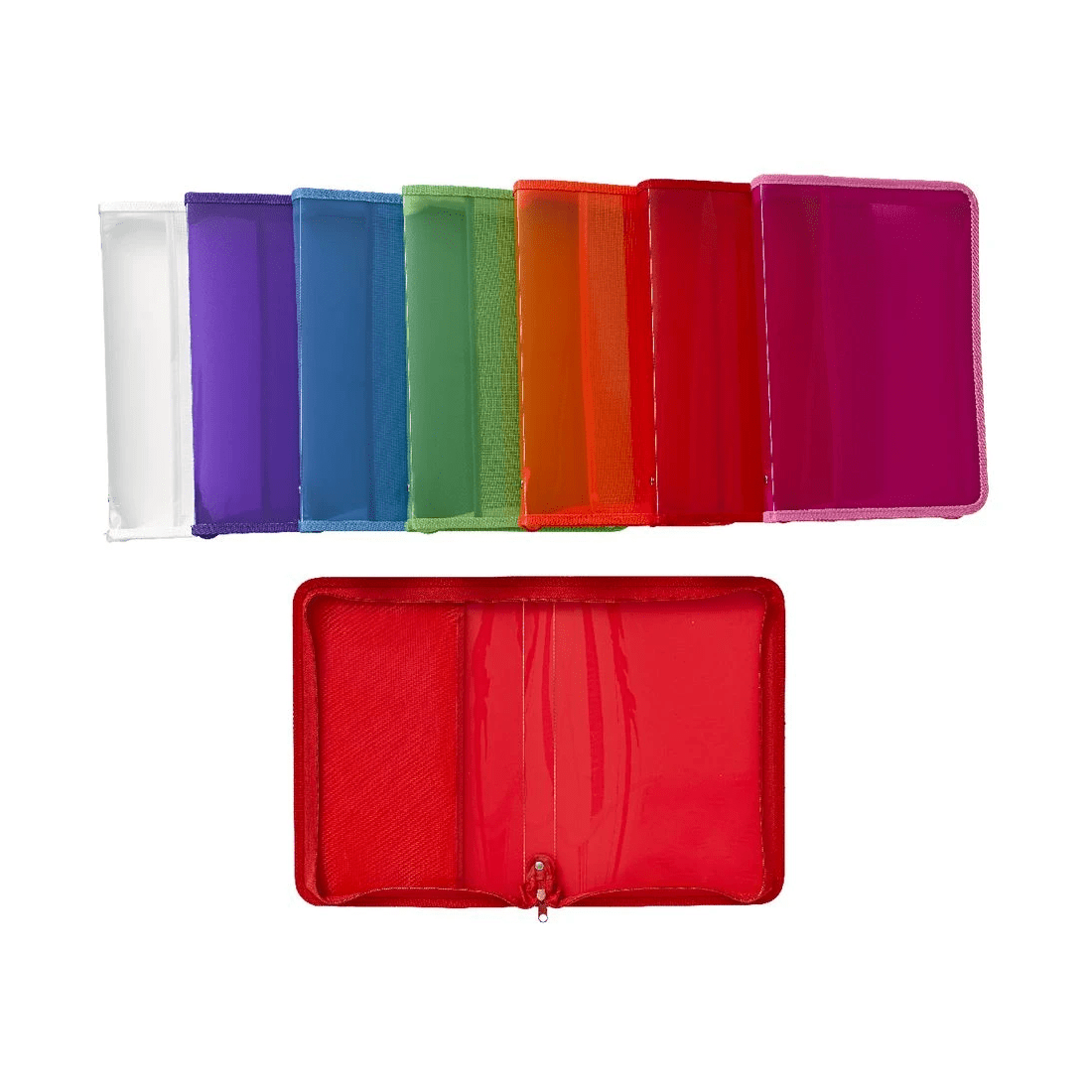 5 Ausinc A4 Zipped Document Folder Blue, 5 of 7