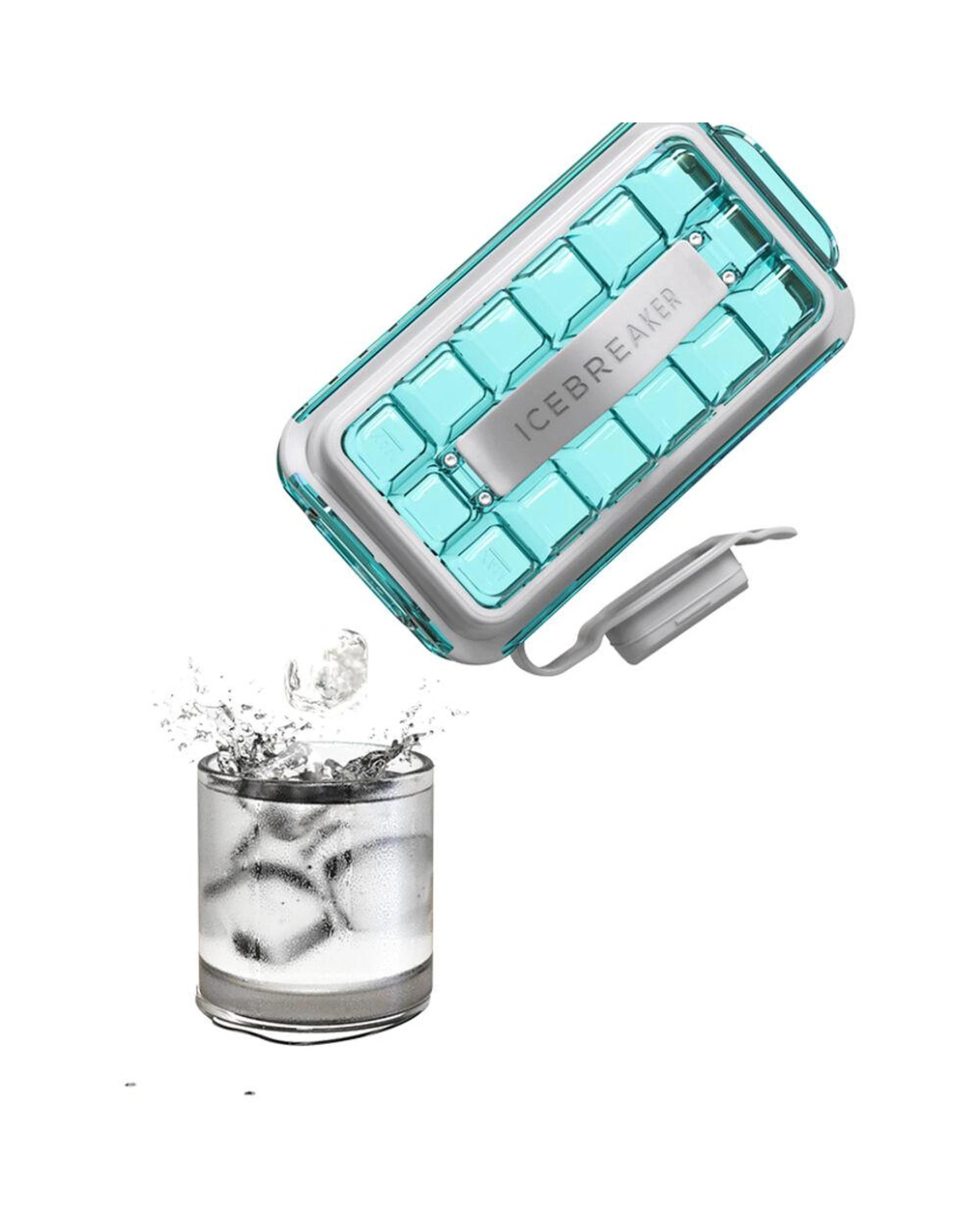 2 Icebreaker Pop Ice Maker  Clear Water Blue, 2 of 10