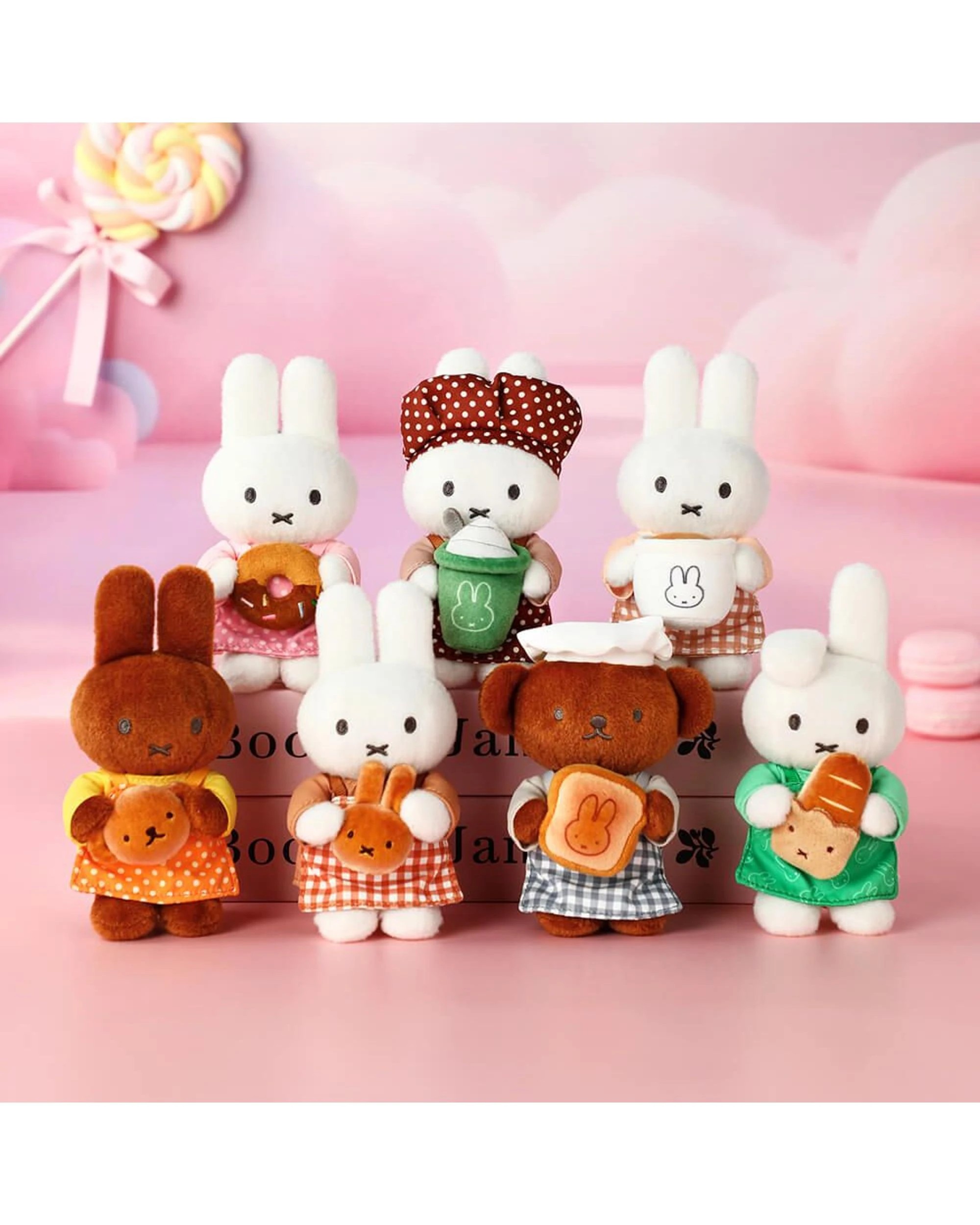 3 Miffy Bakery Series Plush Keychain Blind Box, 3 of 9