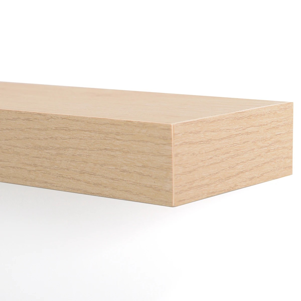 4 5 Pack Floating Shelves - Oak Look, 4 of 4