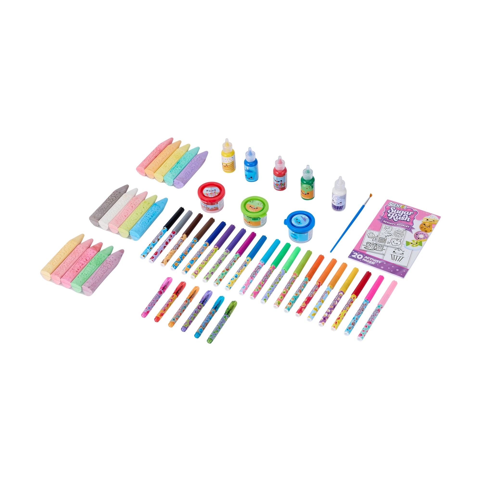 3 Sugar Rush Super Scented Colouring Set, 3 of 10