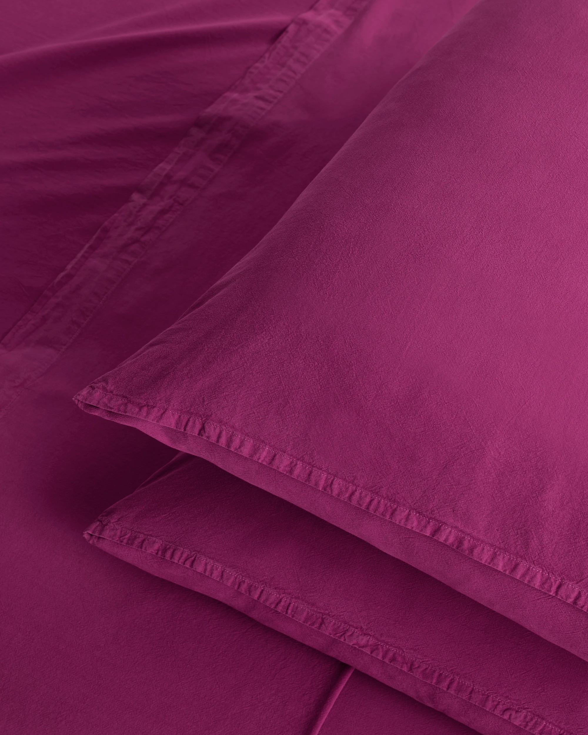 2 Arlo Cotton Stonewash Sheet Set - Queen Bed - Pink, 2 of 3