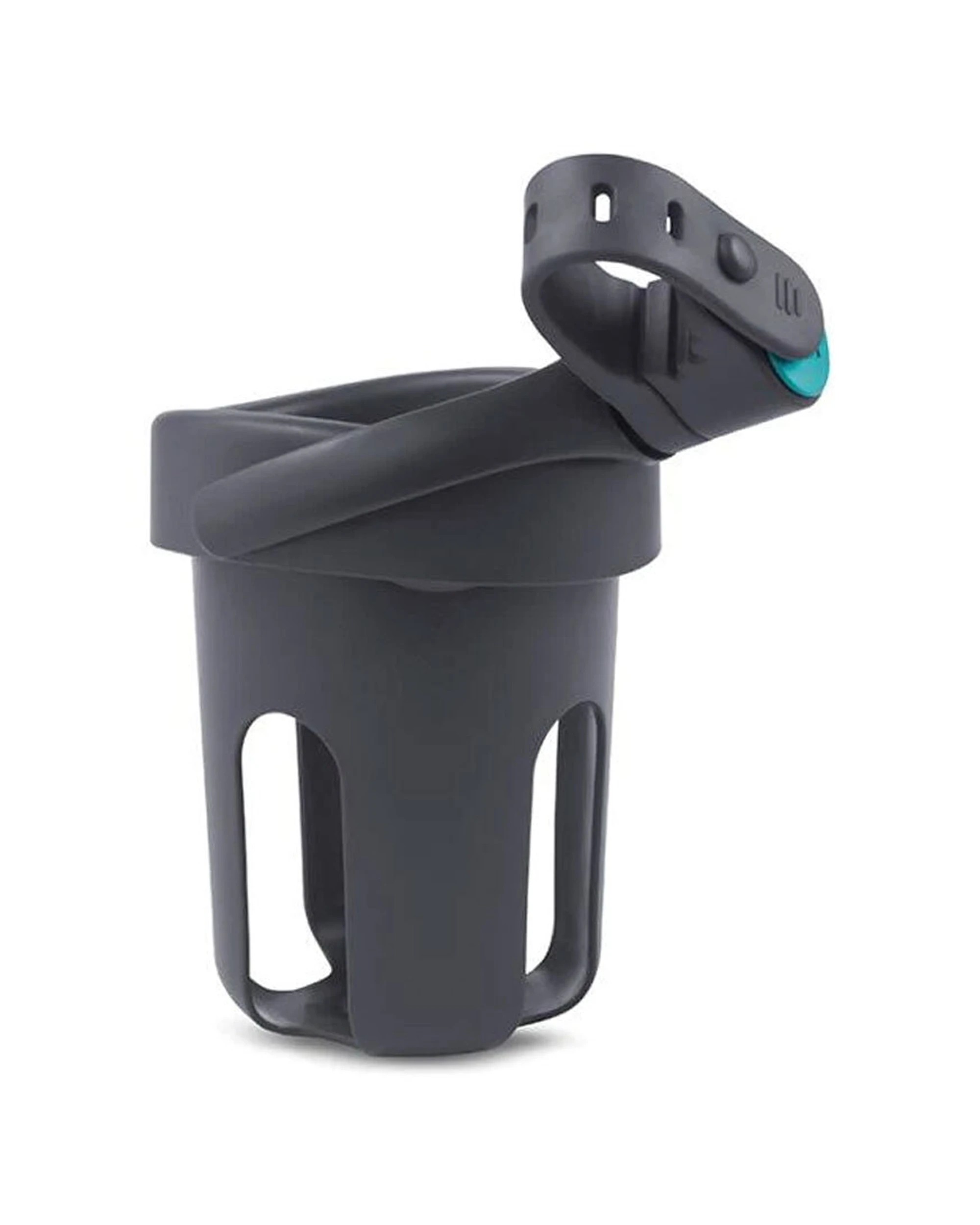 1 Munchkin Brica Easy Attach Stroller Drink Pod Cup Holder Flexi-Grip Strap - Plain, 1 of 5