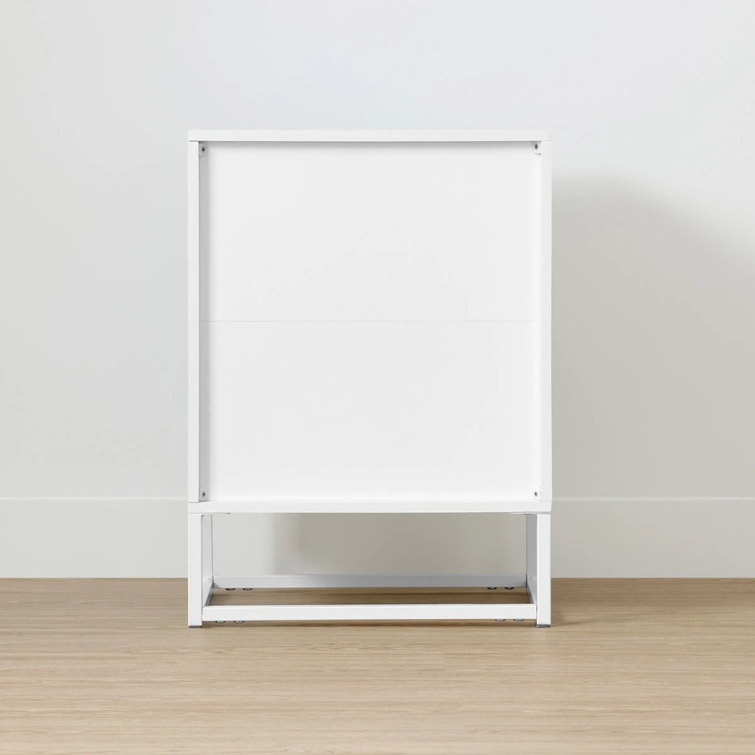 4 Stevie 2 Drawer Bedside Table - White, 4 of 9