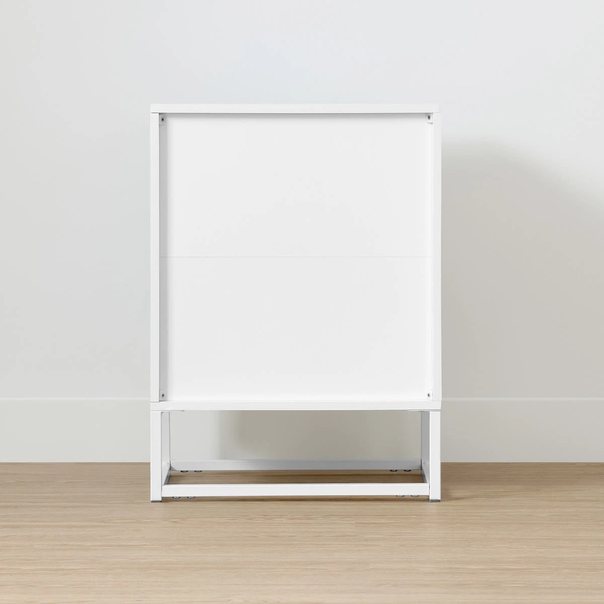 5 Stevie 2 Drawer Bedside Table - White, 5 of 10