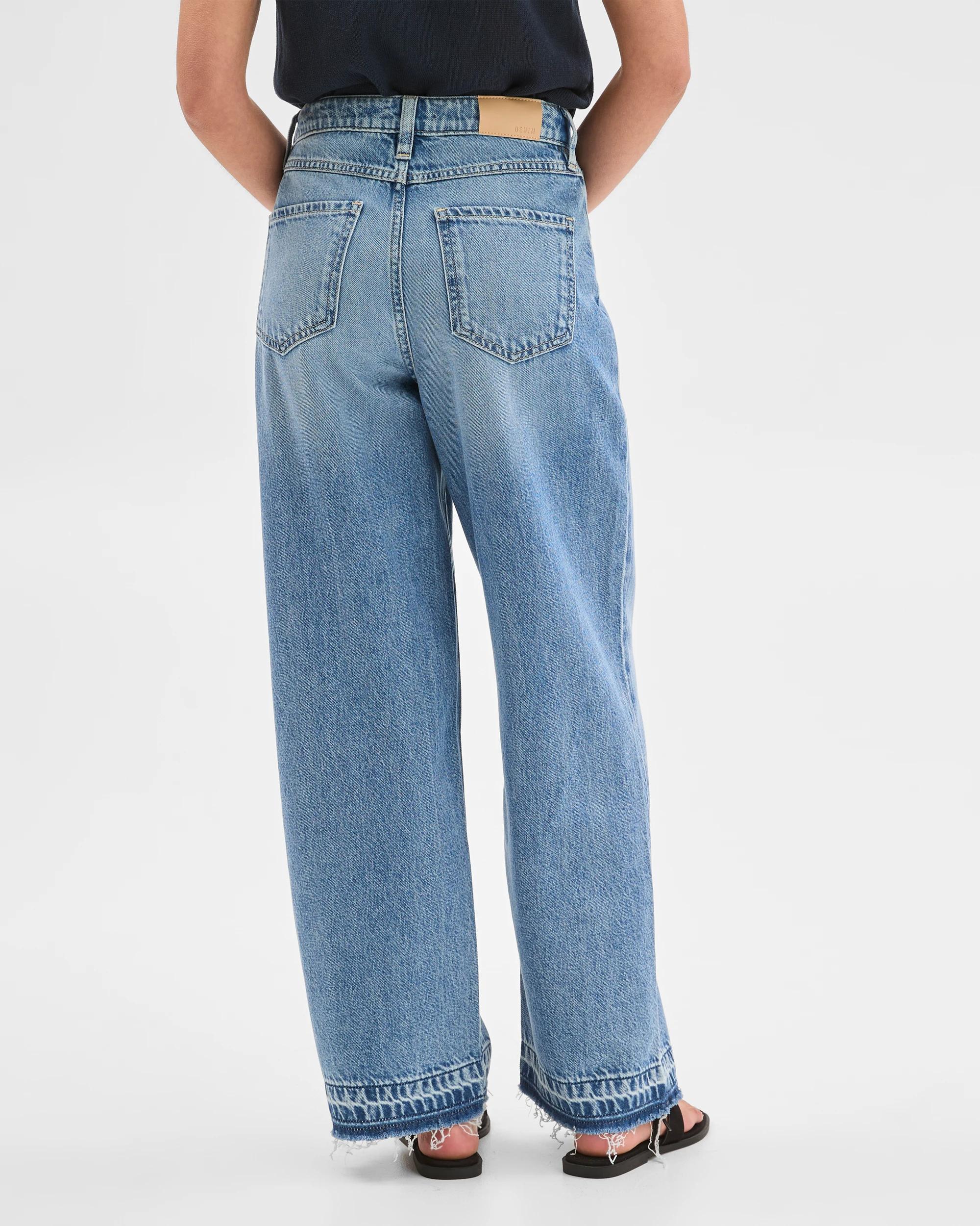 6 Target Petites Petites Imogen Loose Fit Denim Jeans BLUE, 6 of 6