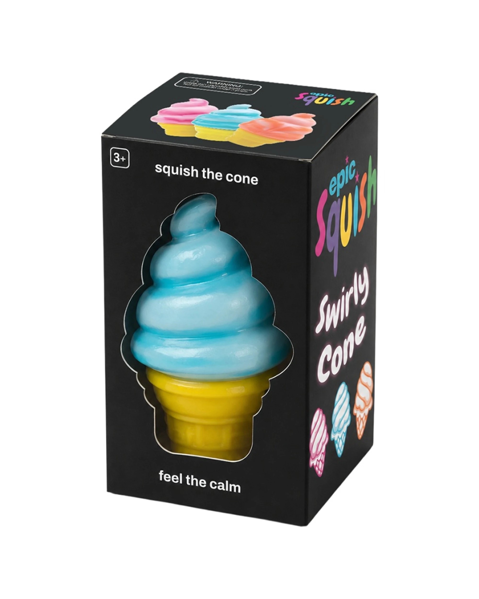 1 Epic Squish Swirly Cone Slow Rising Sensory Toy Kids - Multi, 1 of 2