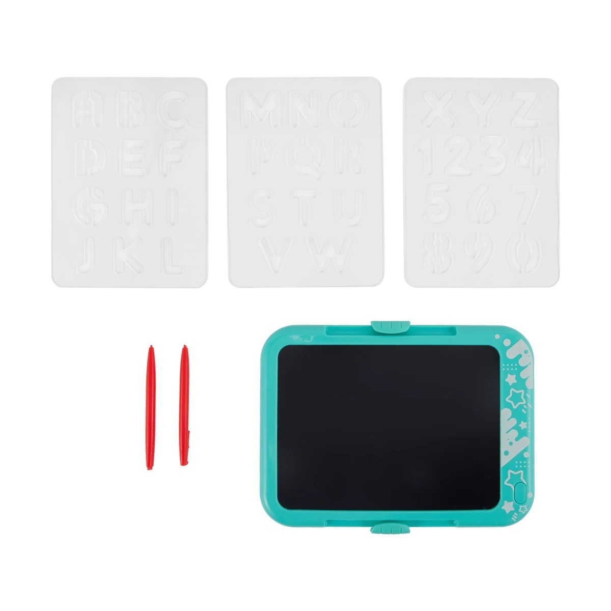 2 6 Piece Play & Learn Wipe and Draw Colour Tablet, 2 of 9